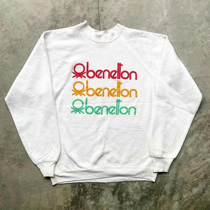 Benetton discount sweatshirt 80s