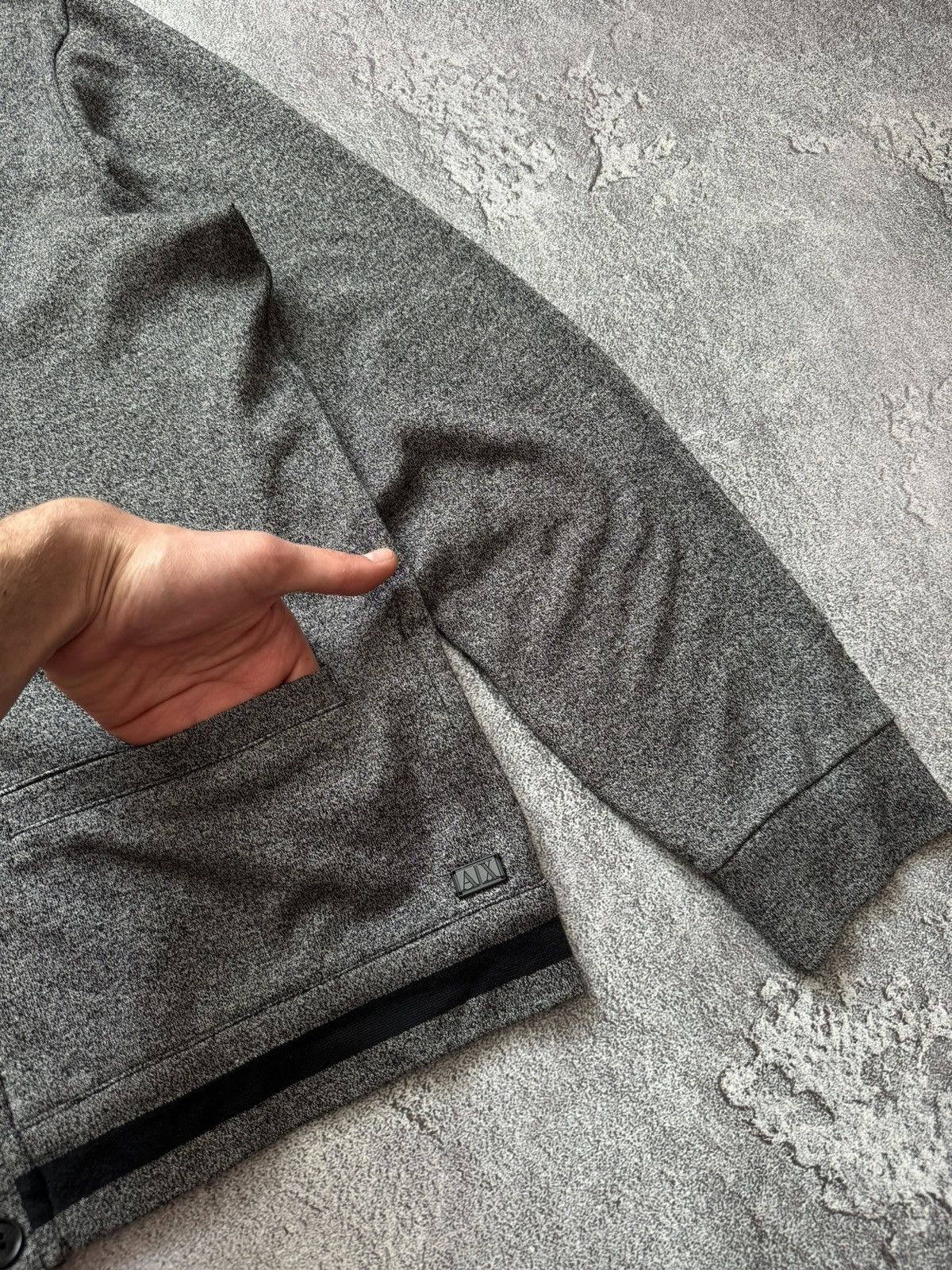 Armani × Armani Exchange × Emporio Armani Armani exchange M button up cardigan sweater knit knitwear Size US M / EU 48-50 / 2 - 6 Thumbnail
