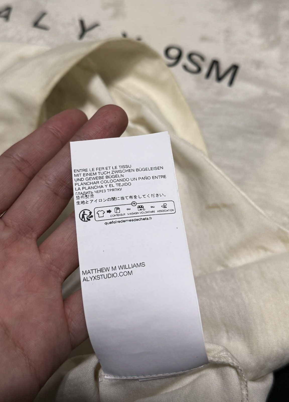 1017 ALYX 9SM 1017 ALYX 9SM Translucent Tee Size US M / EU 48-50 / 2 - 5 Thumbnail