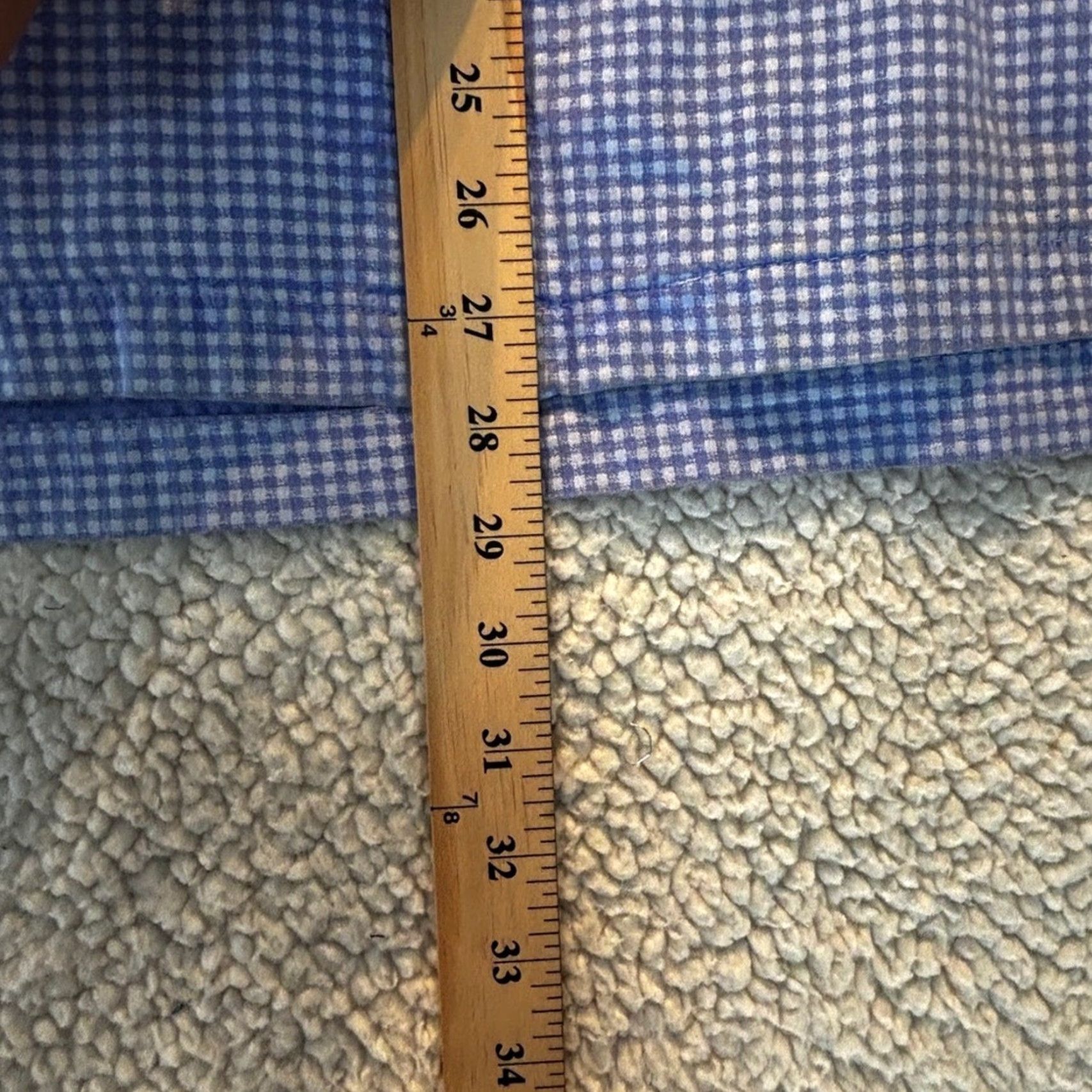 Vintage VINTAGE Fresh Produce Hoodie Full Zip Lightweight 100% Cotton Unisex Adults L Blues Periwinkle Gingham Jacket USA 80s 90s Mens Womens Size L / US 10 / IT 46 - 4 Thumbnail