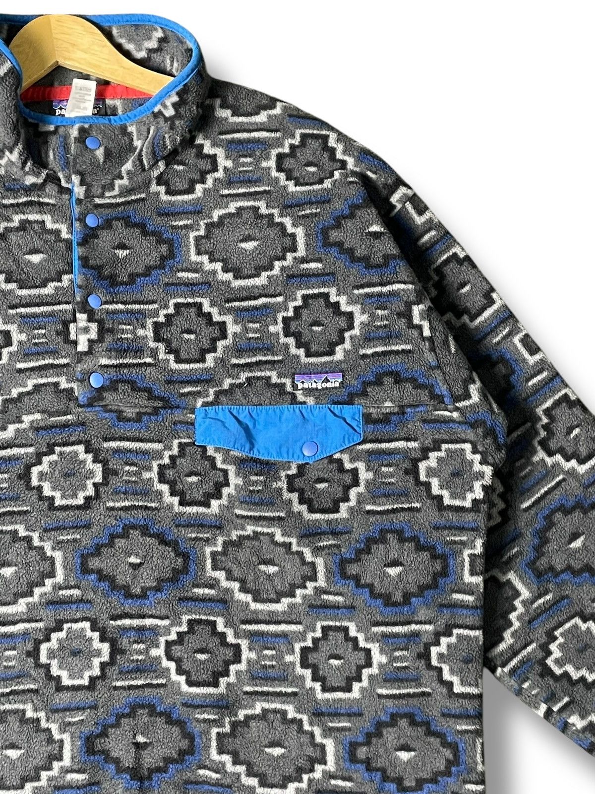 Patagonia Patagonia x Synchilla Snap Fleece Pullover Tribal (32) Size US L / EU 52-54 / 3 - 3 Thumbnail