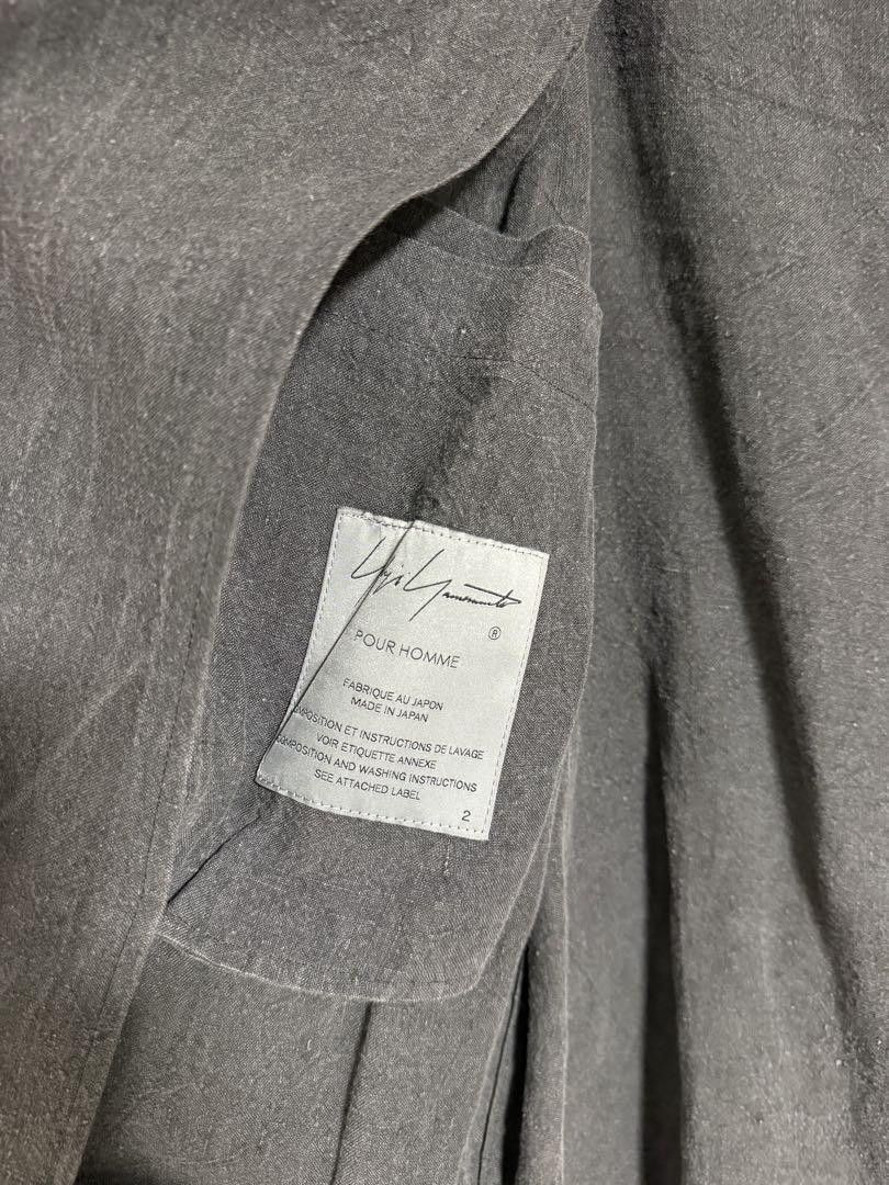 Yohji Yamamoto Yohji Yamamoto Pour Homme 12ss Floral/Silk Double Jacket Size US M / EU 48-50 / 2 - 6 Thumbnail