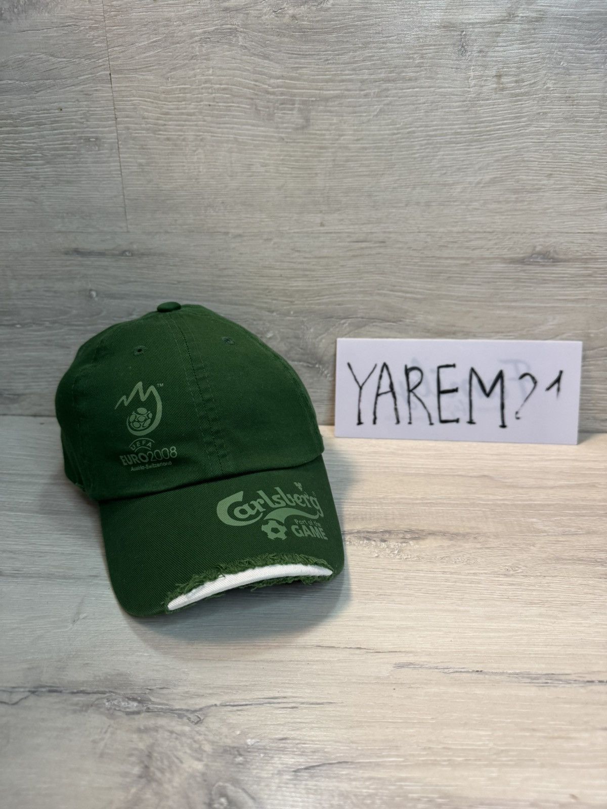 Other Carlsberg Euro 2008 cap hat Size ONE SIZE - 1 Thumbnail
