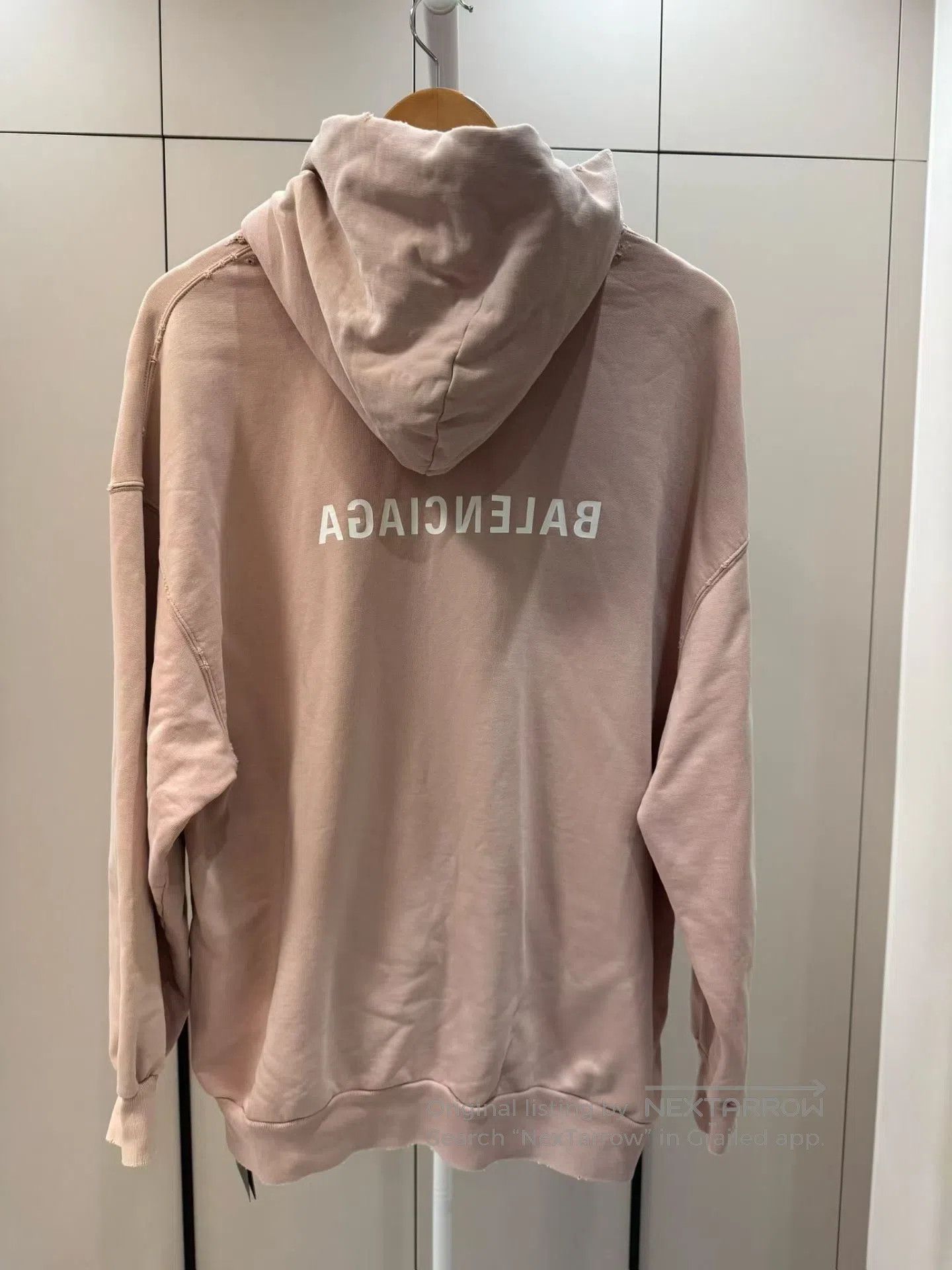 Balenciaga Balenciaga Zip-up hoodie with front and back letter logo| Size M / US 6-8 / IT 42-44 - 3 Thumbnail
