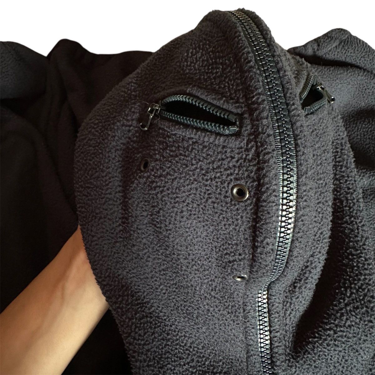 Vetements Vetements RUNWAY Gimp Bullet Fleece Zip Up hoodie SS18 Size US S / EU 44-46 / 1 - 3 Thumbnail