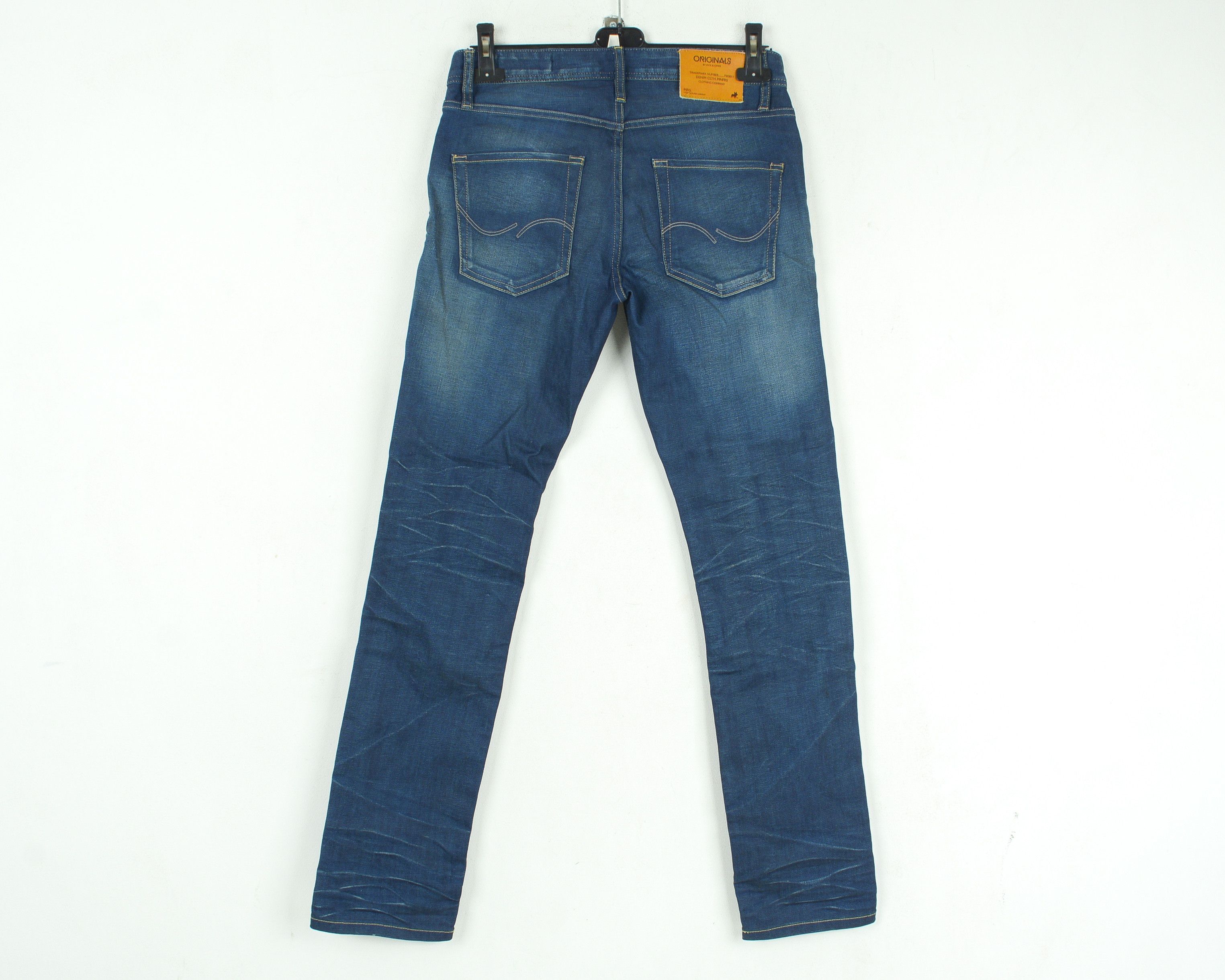 Jack & Jones Tim W29 L32 Slim Fit Straight Leg Jeans Denim Pants Trousers Size US 29 - 4 Thumbnail