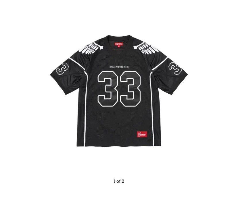 Martine Rose × Supreme Supreme Martine Rose Football Jersey Black