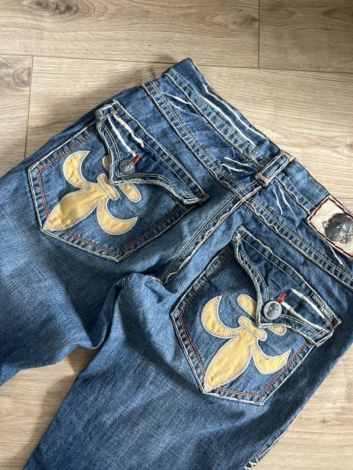 Vintage Vintage y2k jeans rock revival style made in Usa swag Size US 36 / EU 52 - 6 Thumbnail