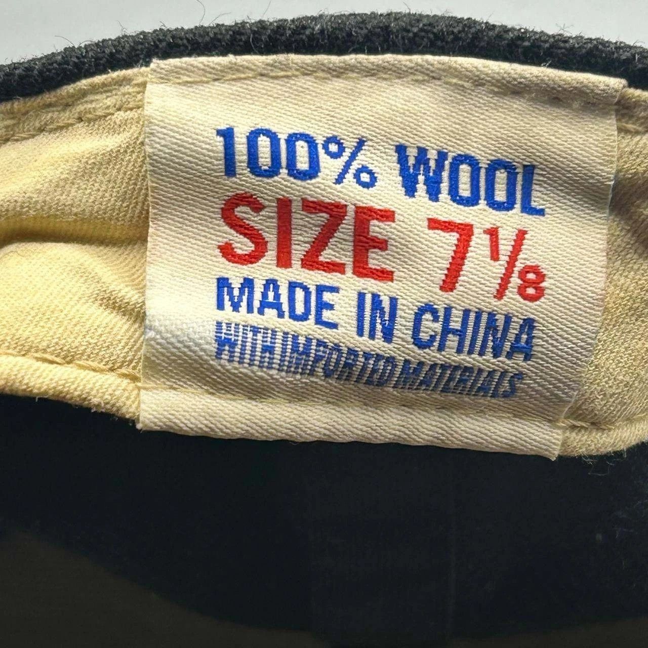 New Era Fear of God Hat Men 7 1/8 Black Fitted Cap FOG Wool Size ONE SIZE - 3 Thumbnail
