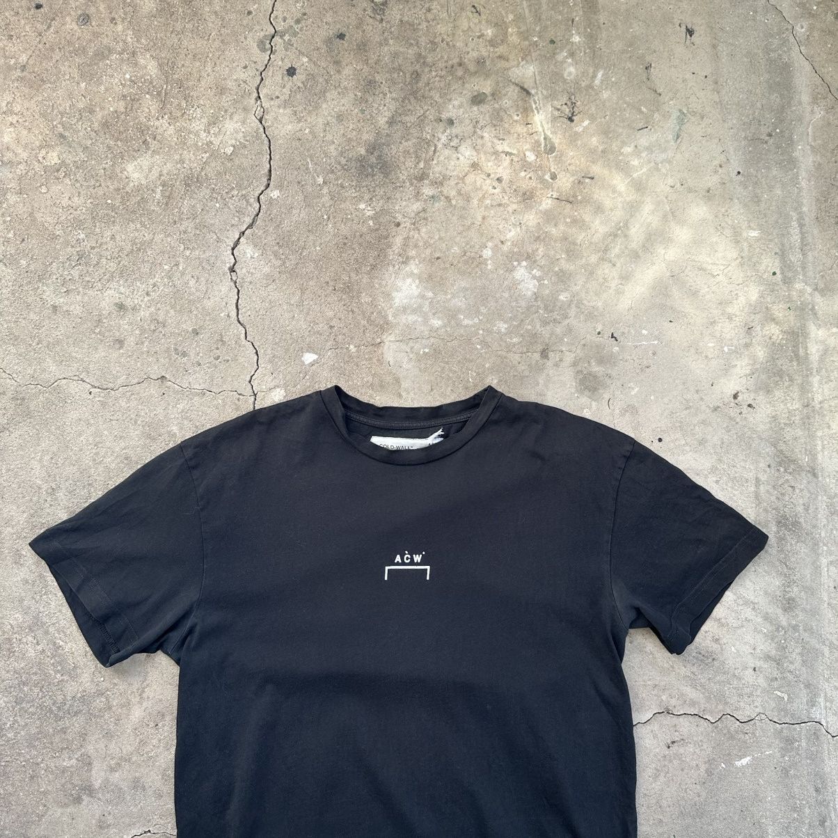 A-COLD-WALL* FW18 A cold wall Logo T Shirt Black Large Size US M / EU 48-50 / 2 - 4 Thumbnail