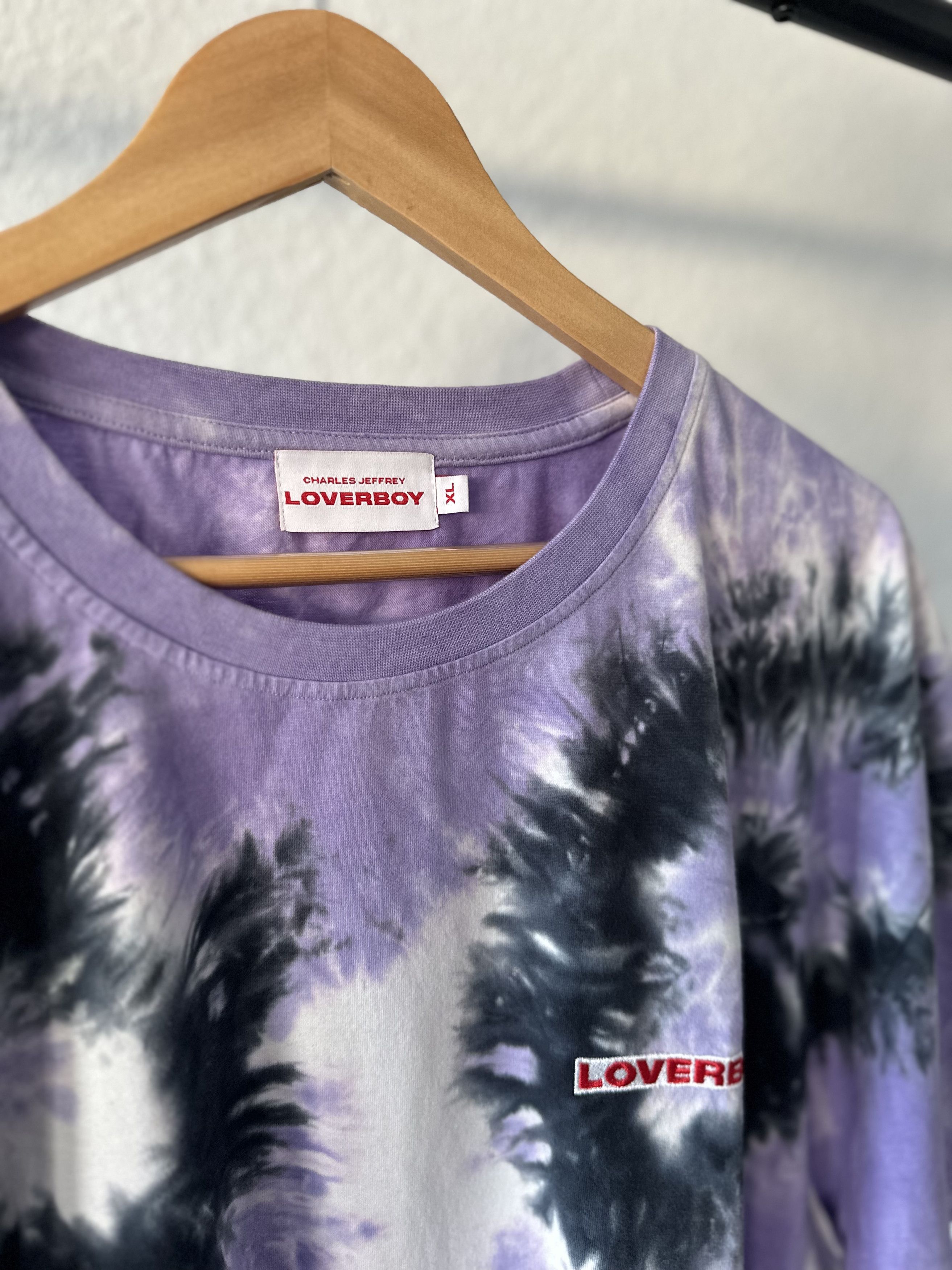 Charles Jeffrey LOVERBOY Charles Jeffrey LOVERBOY Tie-Dye "Eye" T-Shirt Size US XL / EU 56 / 4 - 3 Thumbnail