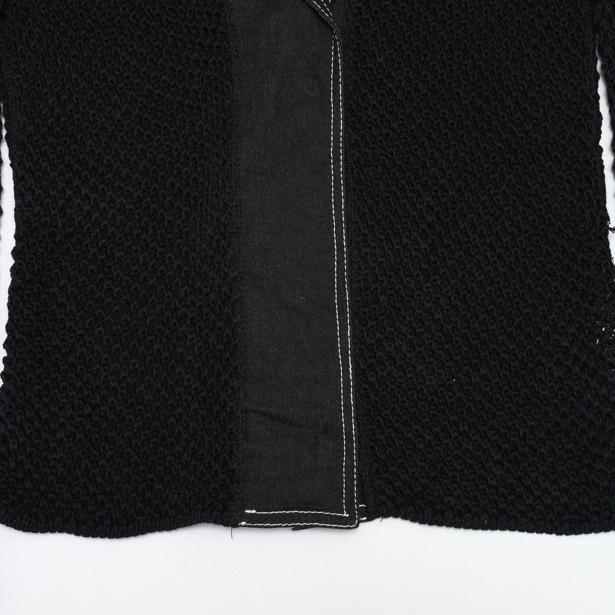Armani Armani Jeans Cotton Knitted Blazer Cable Size M / US 6-8 / IT 42-44 - 7 Thumbnail