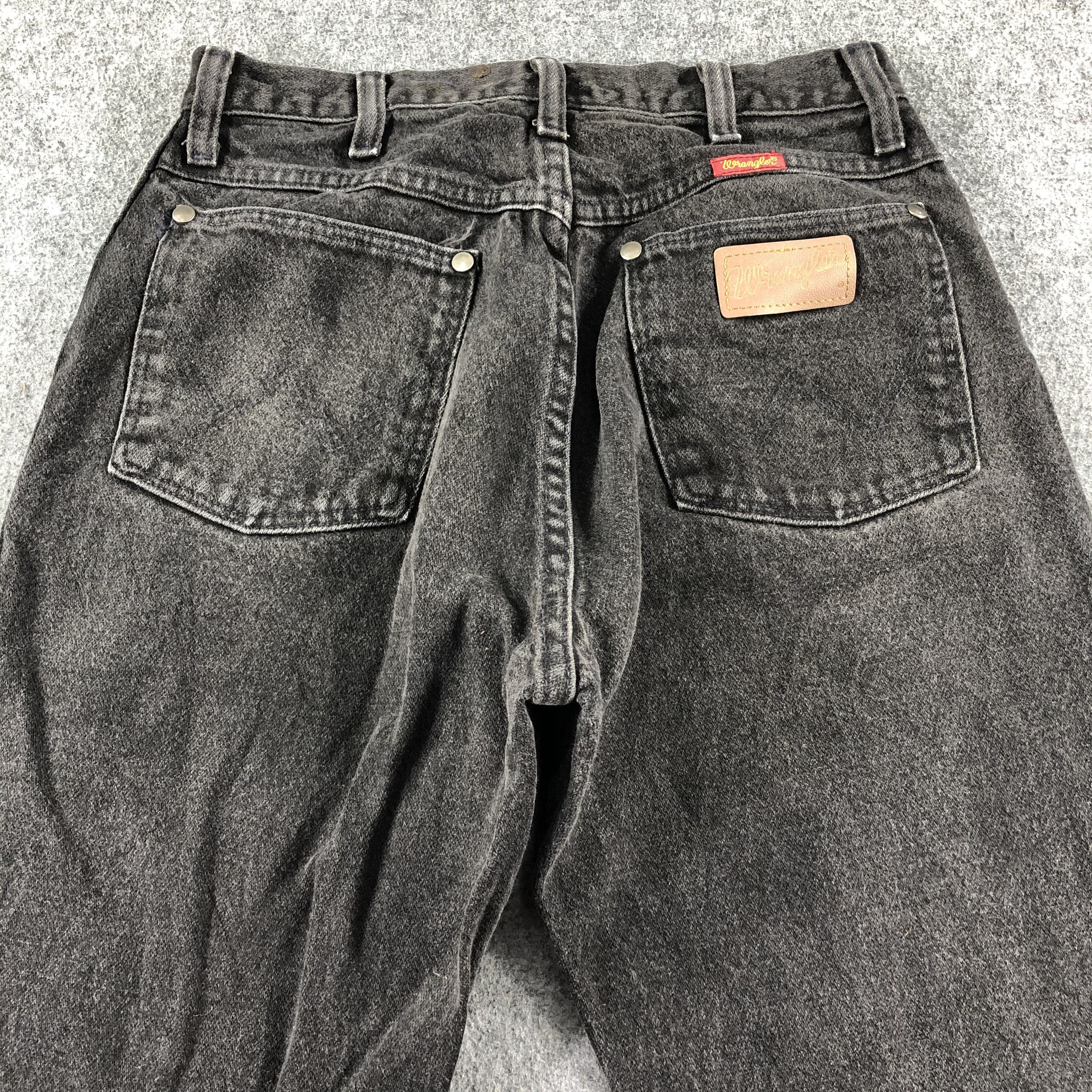 Vintage Vintage Faded Black Wrangler Jeans-J2475 Size US 27 - 4 Thumbnail