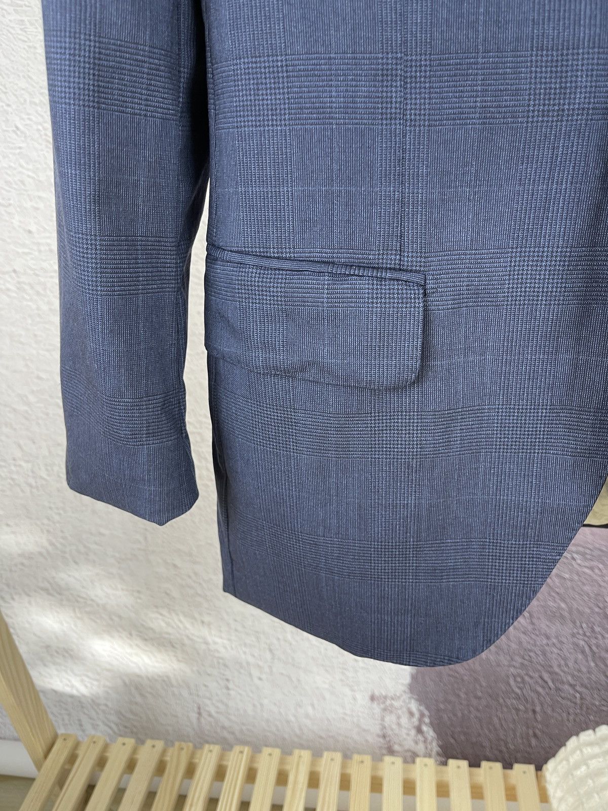 Suitsupply Suitsupply Lazio blue checkered 2 button blazer sport coat Size 38R - 8 Thumbnail