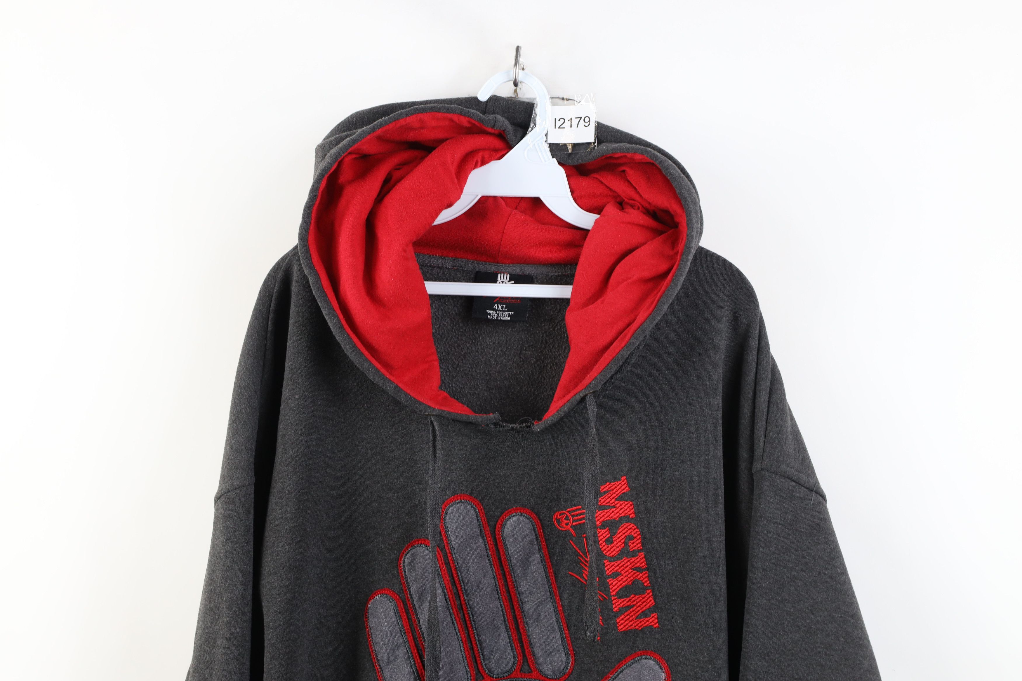 Vintage Vintage 90s Y2K Miskeen Originals Spell Hoodie Sweatshirt Size US XXL / EU 58 / 5 - 2 Thumbnail