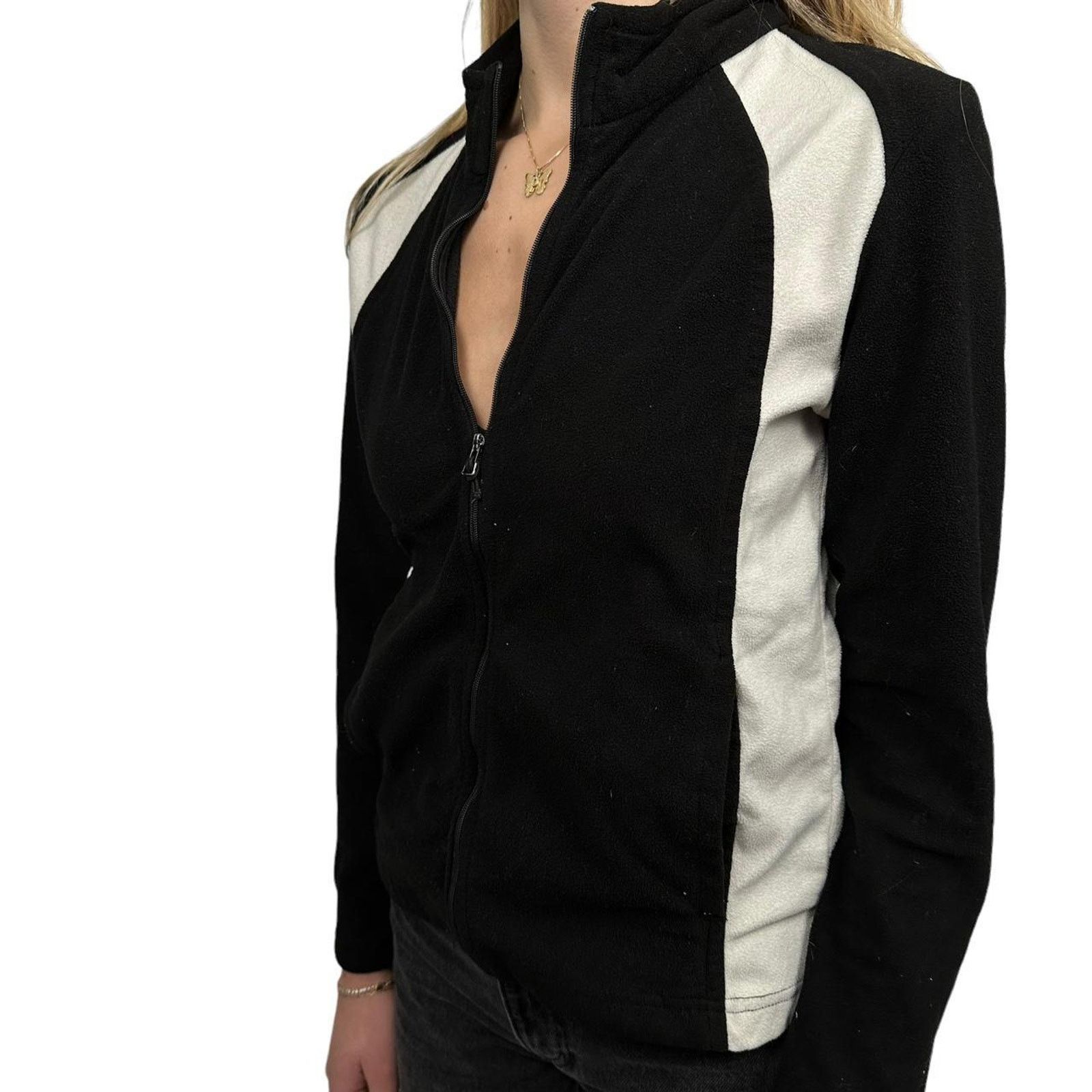 Harley Davidson Vintage Woman’s Harley Davidson Fleece Zipup Size M / US 6-8 / IT 42-44 - 5 Thumbnail