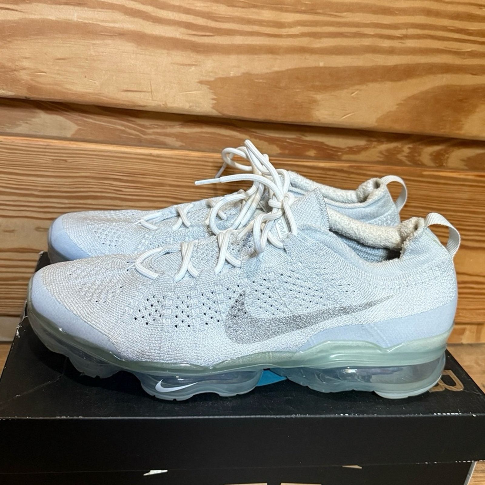 Nike Nike Air Vapormax 2023 Flyknit Pure Platinum Size US 11.5 / EU 44-45 - 2 Thumbnail