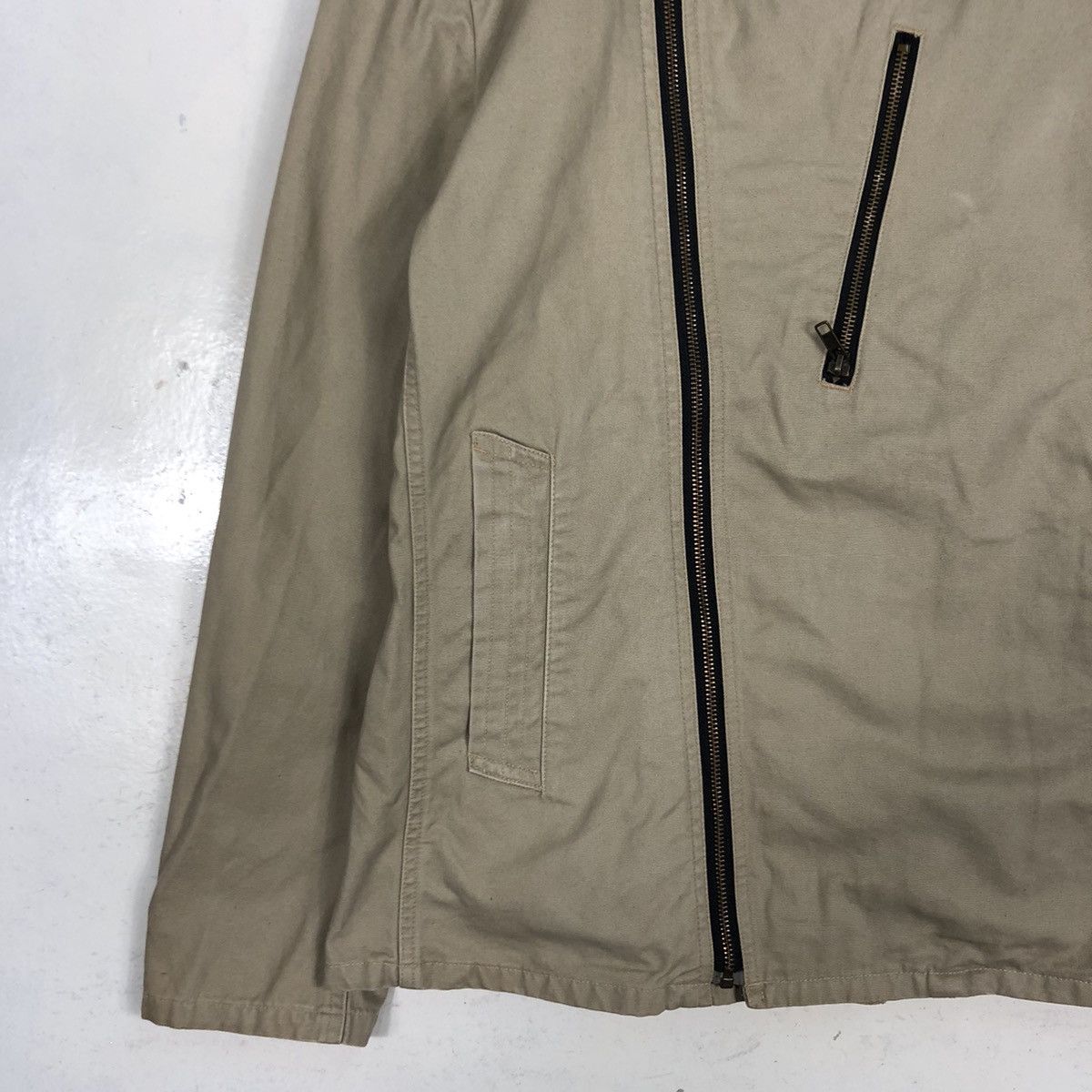 If Six Was Nine × Japanese Brand × Le Grande Bleu (L.G.B.) Zerosail Bikers Double Collar Jackets Size US M / EU 48-50 / 2 - 3 Thumbnail