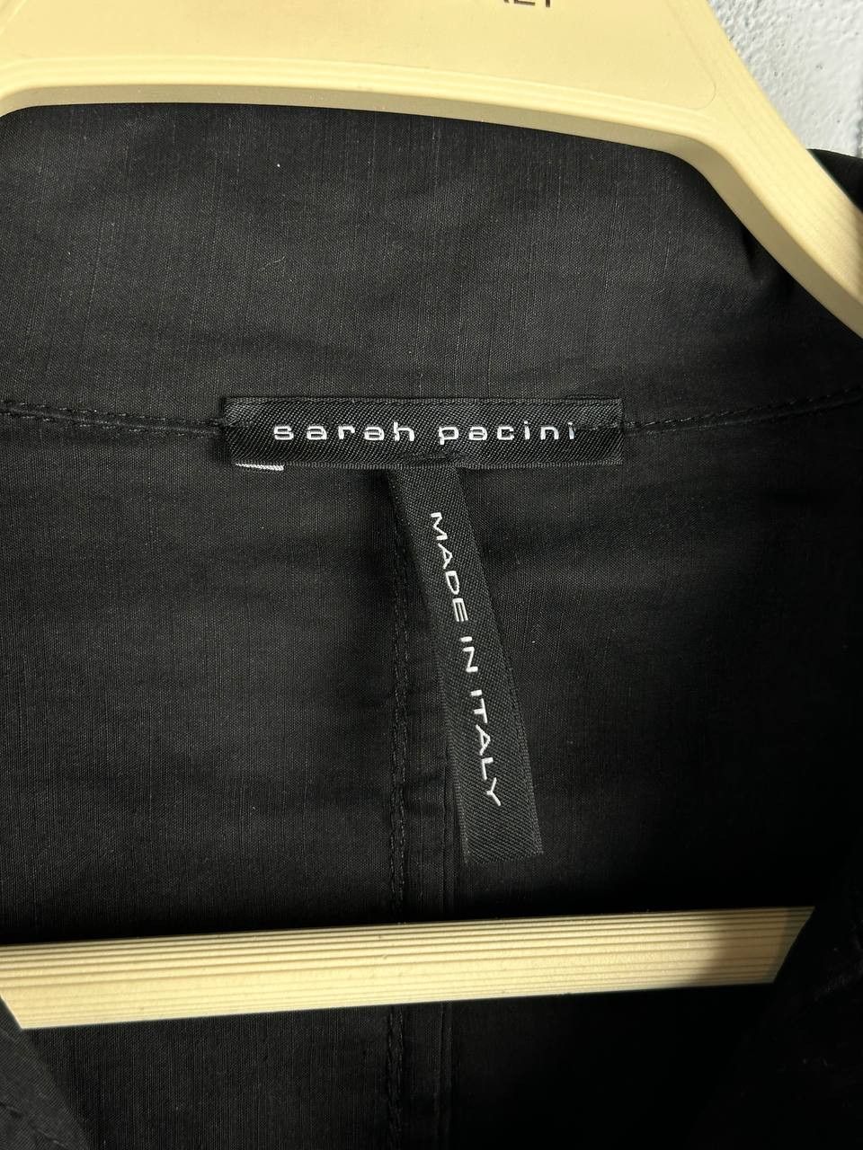 Sarah Pacini Avantgarde Linen Black Opium Sarah Pacini Light Jacket Size S / US 4 / IT 40 - 4 Thumbnail