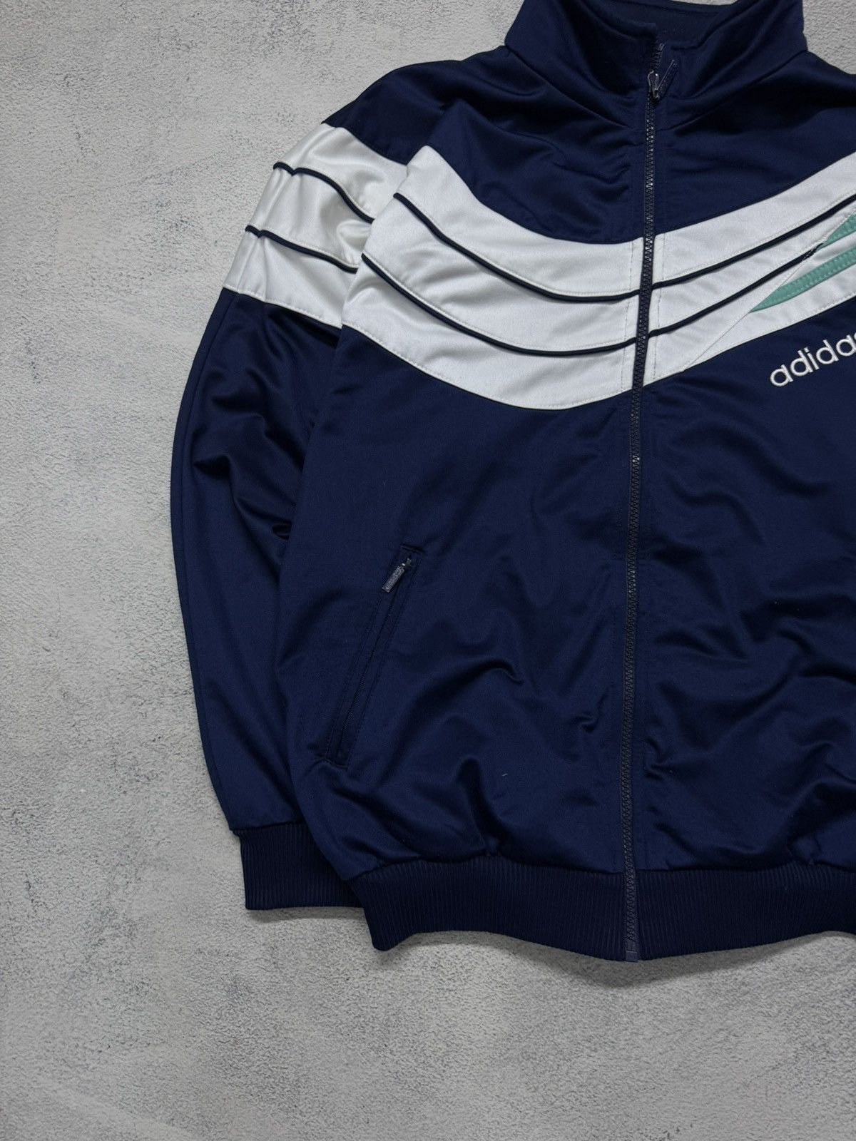 Adidas Vintage Y2k Adidas Zip Sweatshirt 00’s Size US M / EU 48-50 / 2 - 7 Thumbnail