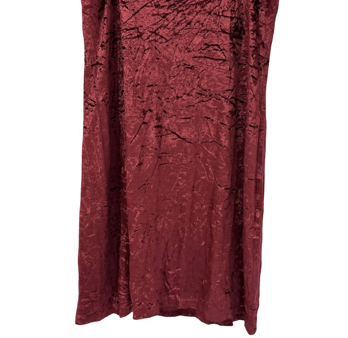 Other Etam French Lingerie Burgundy Crushed Velvet Camisole Dress Size M / US 6-8 / IT 42-44 - 9 Thumbnail