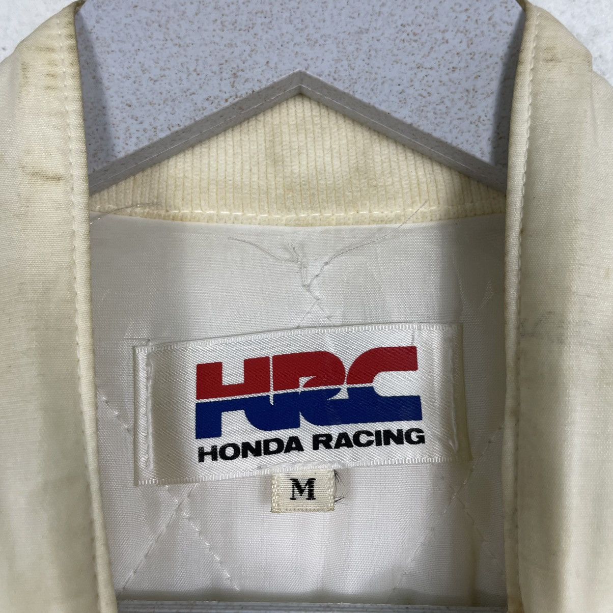 Honda × Kadoya 💥80s HONDA HRC RACING BIKE BOMBER JACKET Size US M / EU 48-50 / 2 - 9 Thumbnail