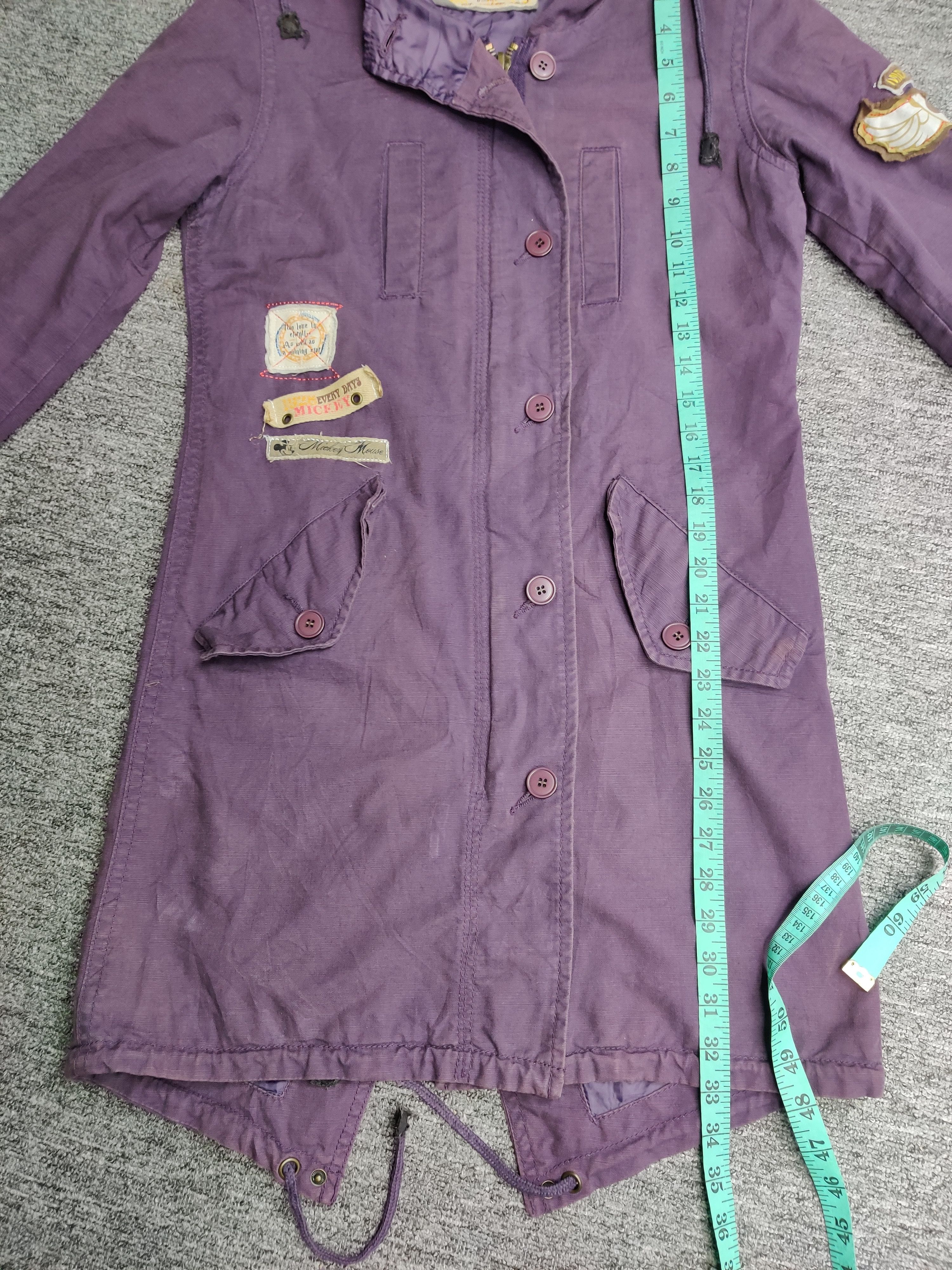 Disney Vintage Disney Mickey Mouse Parkas Fishtail Jacket Size US M / EU 48-50 / 2 - 19 Thumbnail