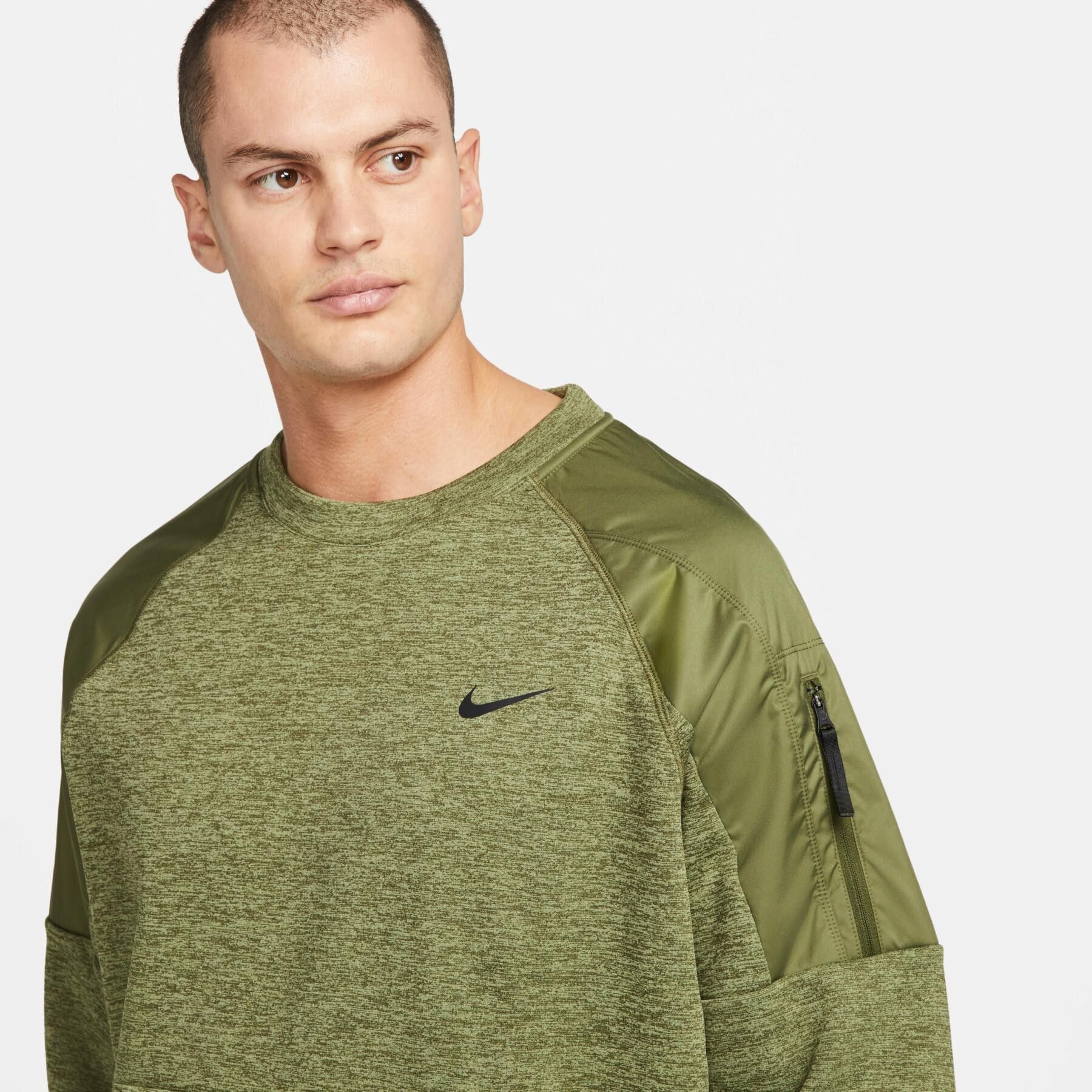 Nike Nike Training Therma fit novelty sweatshirt army green Size US M / EU 48-50 / 2 - 3 Thumbnail