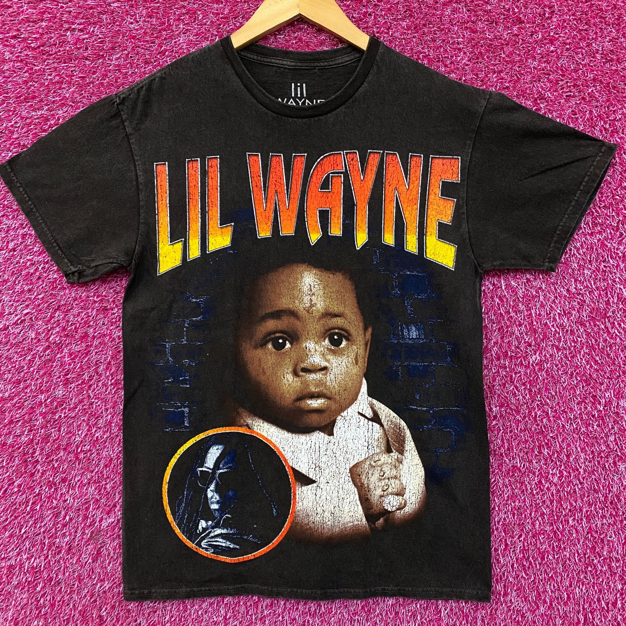 Lil Wayne Lil Wayne Tha Carter III Double Sided Tracklist T-shirt size Size US M / EU 48-50 / 2 - 1 Thumbnail