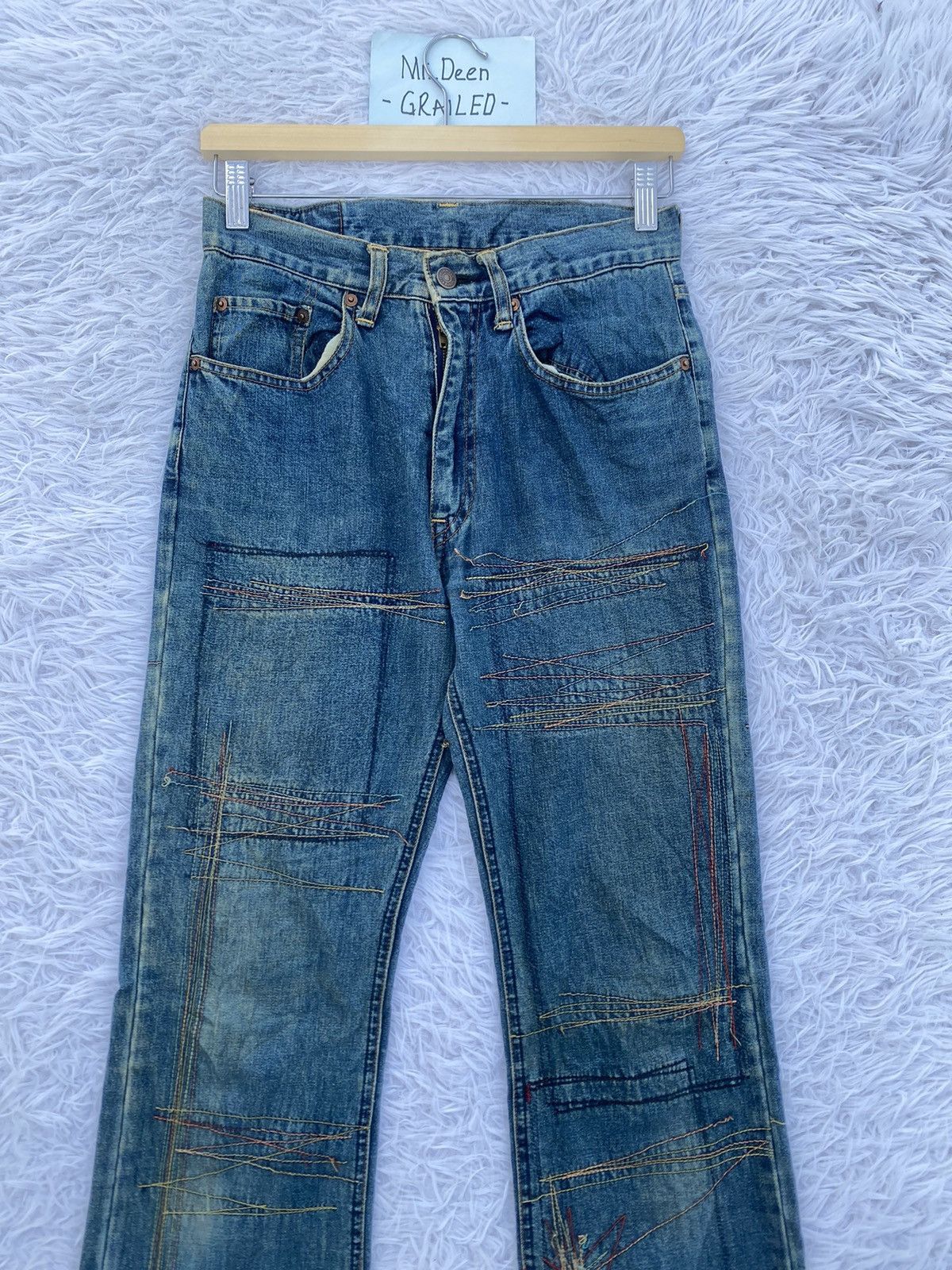 Hysteric Glamour Rare Vintage Hysteric Glamour Nice Design Kinky Jeans Size 27" / US 4 / IT 40 - 6 Thumbnail