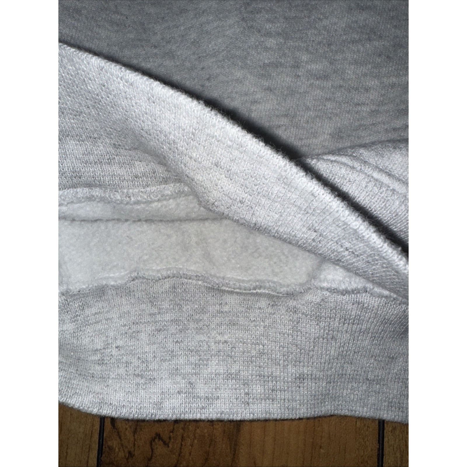 Hanes × Vintage Hanes USA Made Gray Crewneck Sweatshirt Men’s Classic Fit Size US M / EU 48-50 / 2 - 2 Thumbnail