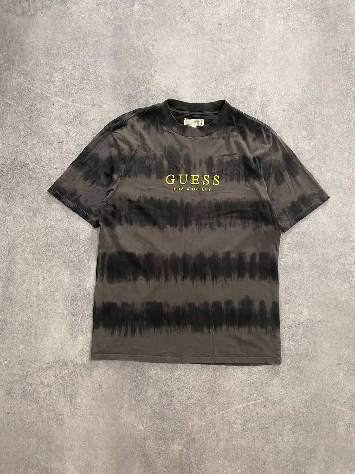 Guess × Vintage Guess Tie Dye Embroidered Logo T-Shirt Size US S / EU 44-46 / 1 - 1 Thumbnail