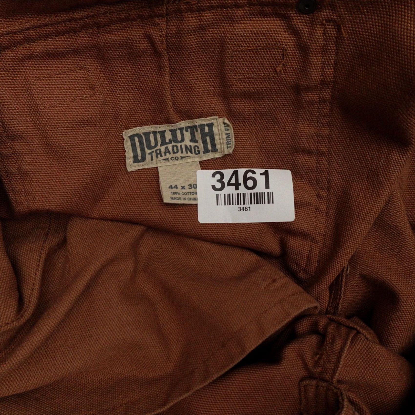 CO Duluth Trading Co Pants Mens 44 (44X29) Fire Hose Canvas Cargo Carpenter Brown Pants Mens 44 Canvas Brown Fire Hose Cargo Carpenter Pants Mens 44x29 Size US 44 / EU 60 - 4 Thumbnail