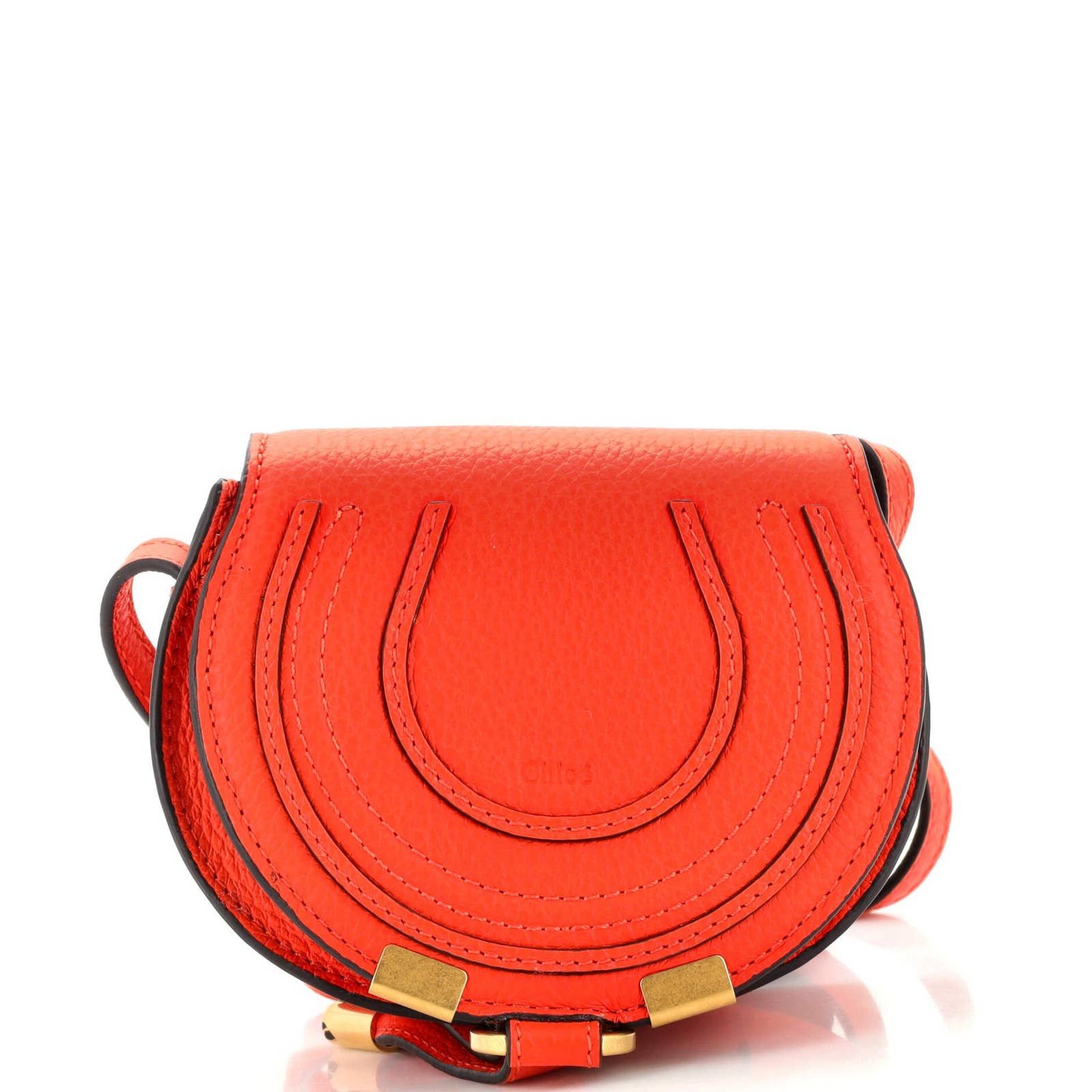Chloe Marcie Crossbody Bag Leather Nano Grailed