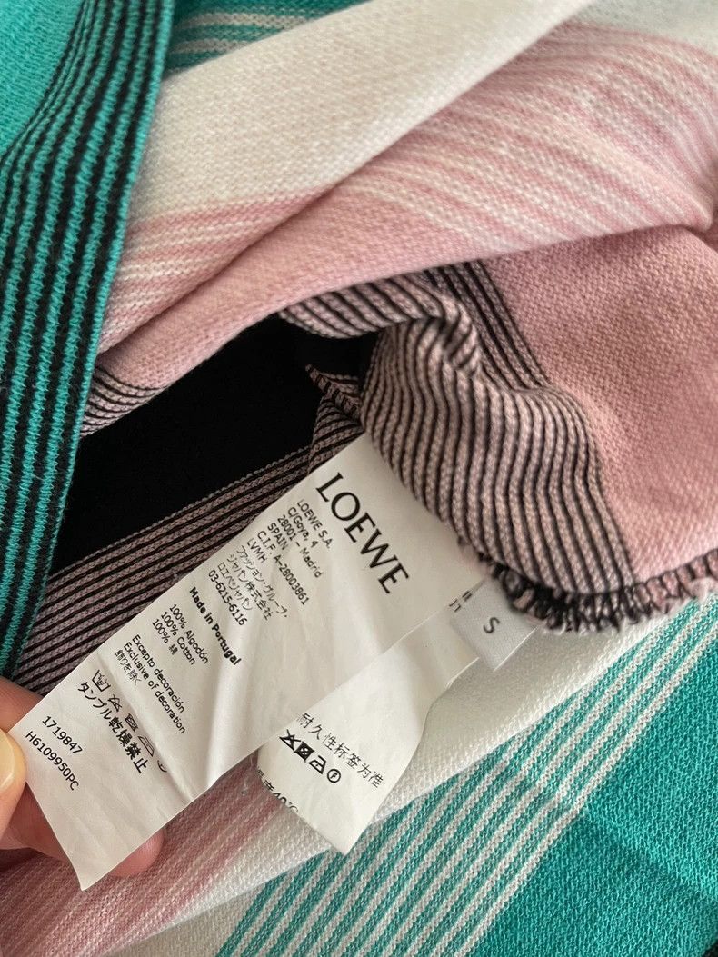 Loewe loewe Striped short sleeves 2504-Nextarrow Size US S / EU 44-46 / 1 - 2 Thumbnail