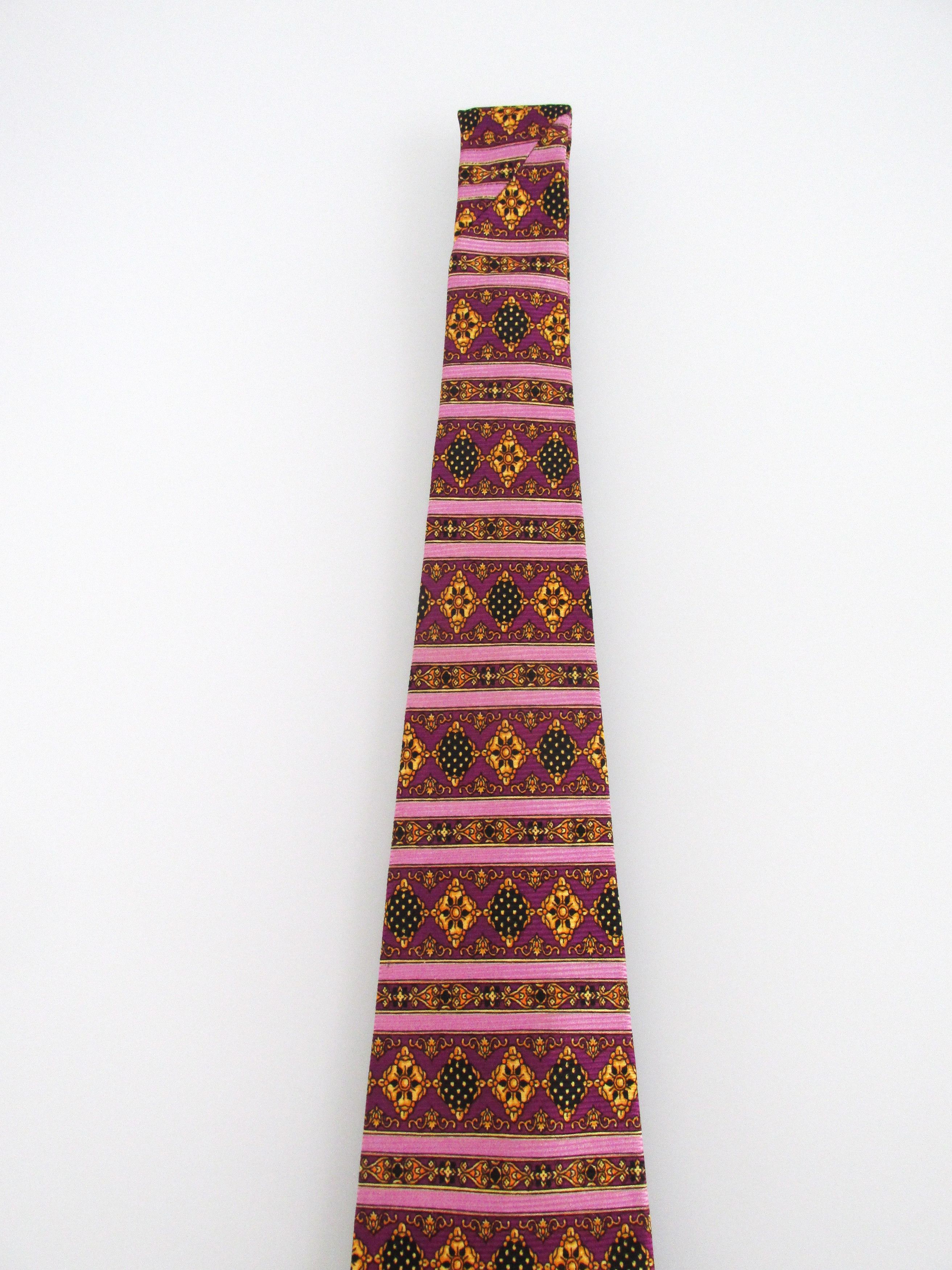 Versace Versace Men's Silk Tie Size ONE SIZE - 3 Thumbnail