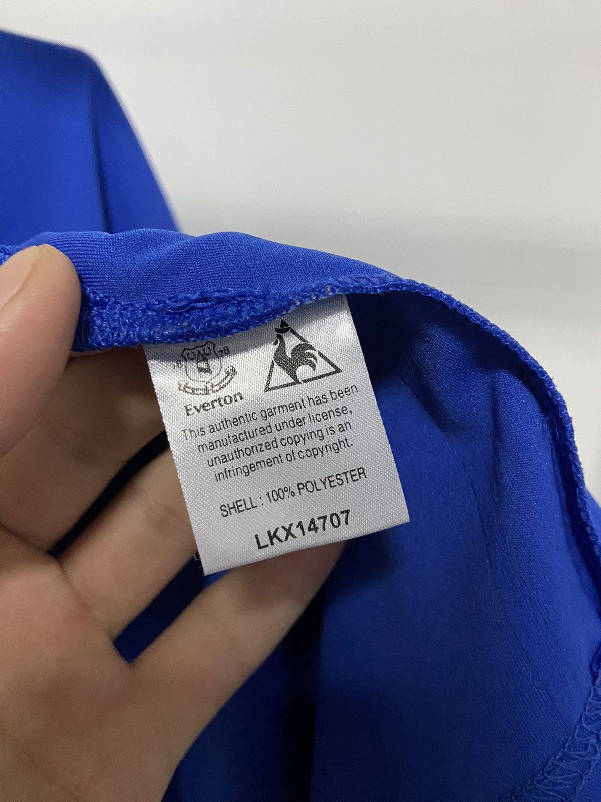 Le Coq Sportif × Vintage Le Coq Sportif Everton jersey Cahill 17 big logo football Size US XXL / EU 58 / 5 - 6 Thumbnail