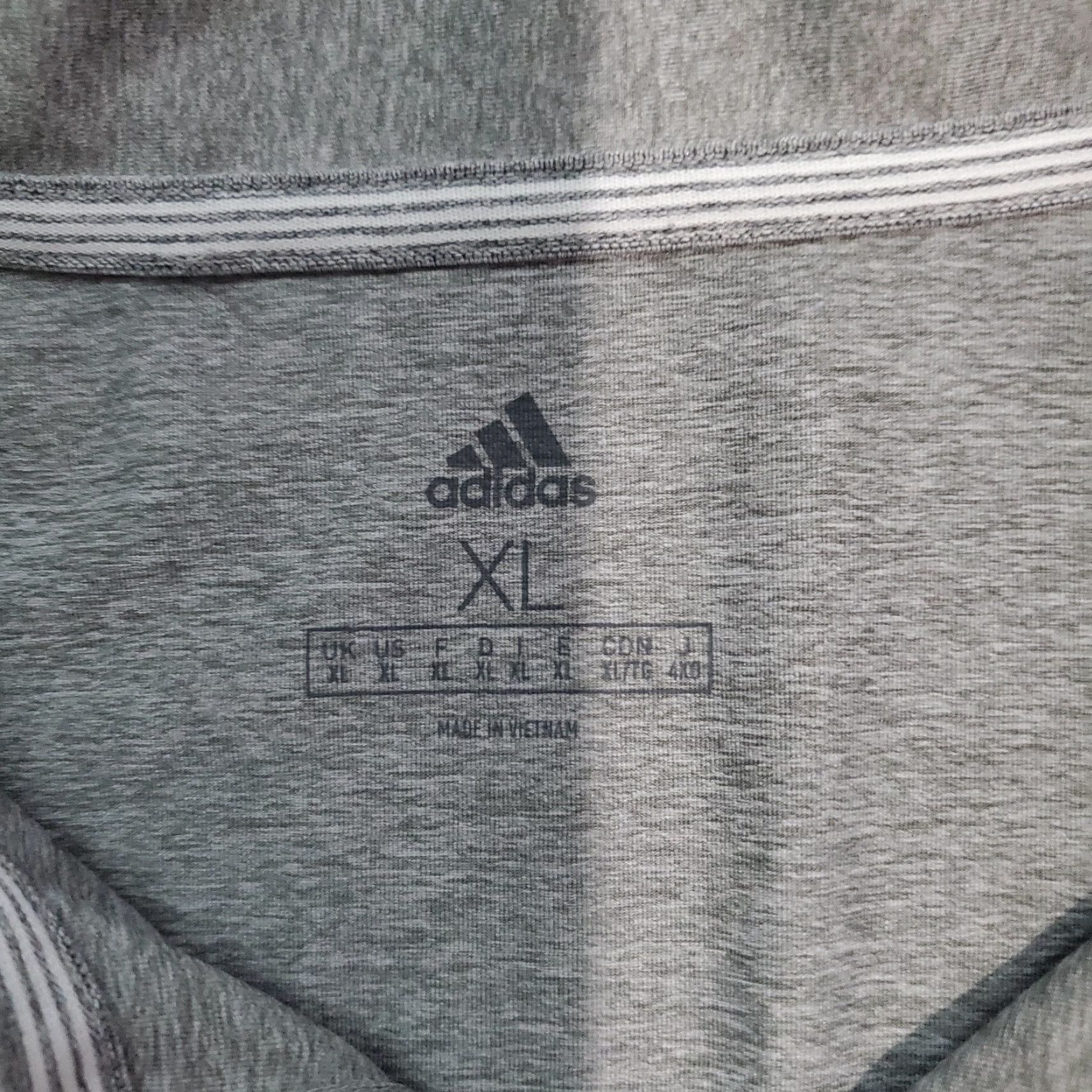 Adidas Adidas Shirt Polo Mens XL Gray Short Sleeve Lightweight Golf Outdoor Size US XL / EU 56 / 4 - 4 Thumbnail