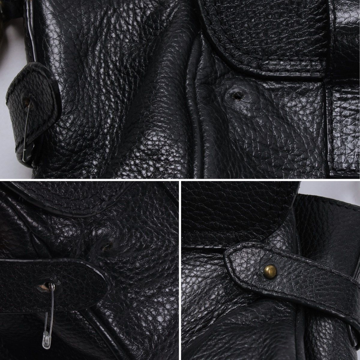 Designer × Mulberry MULBERRY Alexa Leather Black Handle Shoulder Bag 390207 Size ONE SIZE - 23 Thumbnail