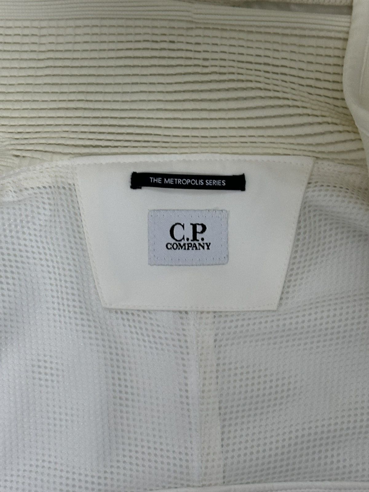C.P. Company C.P. Company Metropolis Hooded Jacket Men's White Size US L / EU 52-54 / 3 - 14 Thumbnail