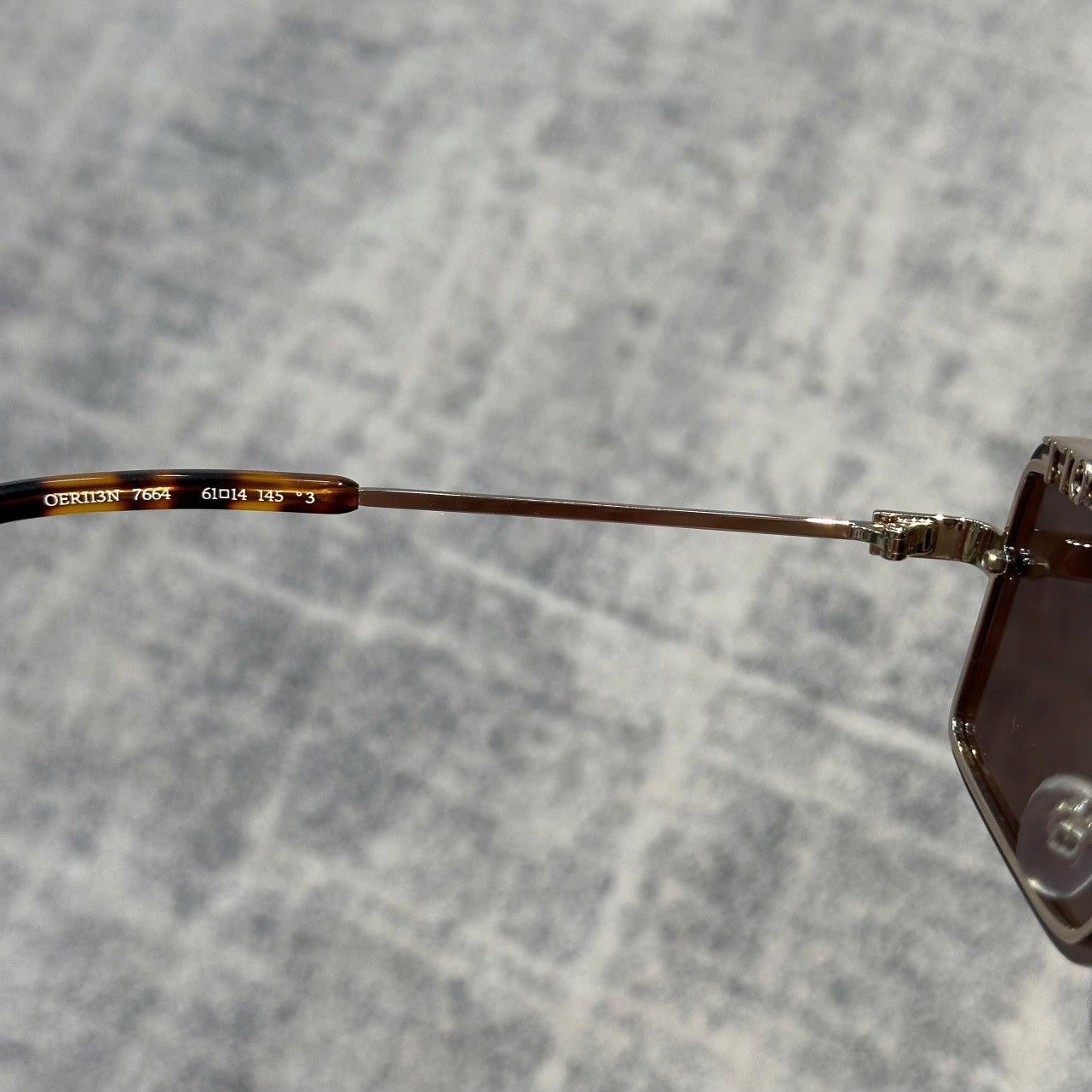 Off-White OFF WHITE TAMPA GOLD BROWN SUNGLASSES Size ONE SIZE - 5 Thumbnail