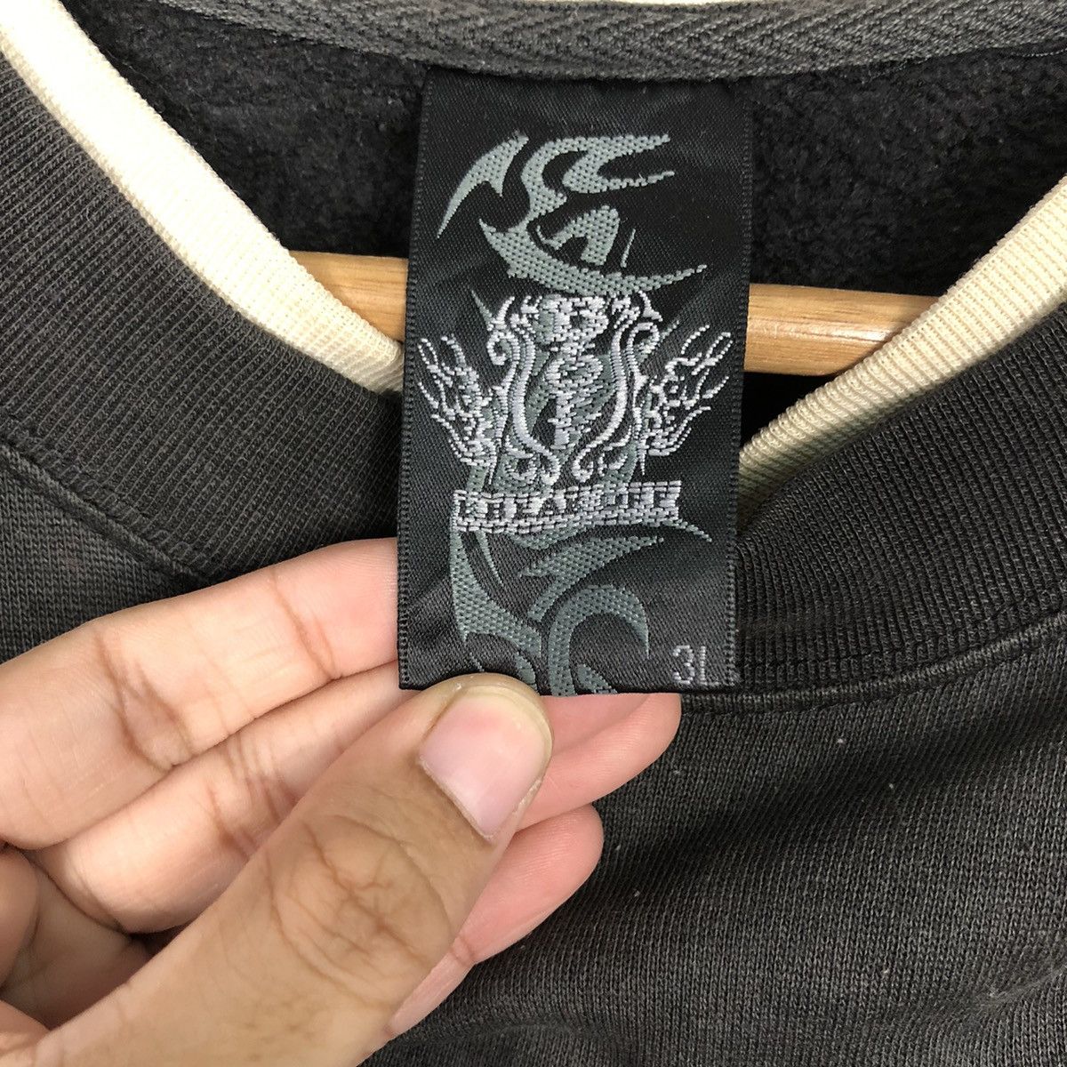 Japanese Brand 📌Vintage Sweatshirt Break Off Unstoppable Issey Miyake Size US L / EU 52-54 / 3 - 15 Thumbnail