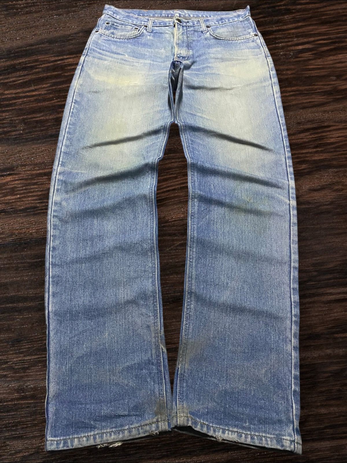 Edwin Vintage Edwin E 403 Grunge Distressed Jeans Size US 34 / EU 50 - 1 Thumbnail