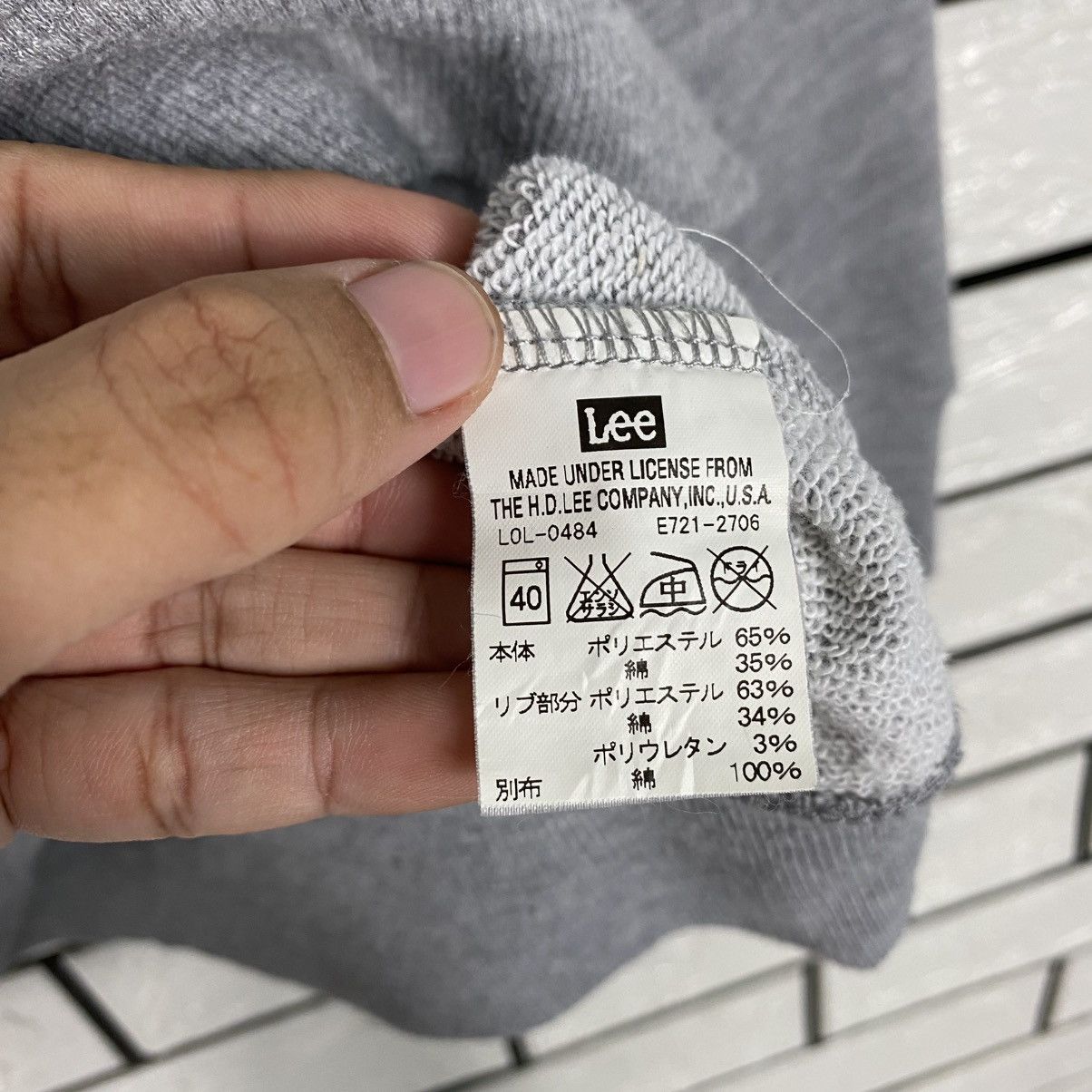 Japanese Brand Vintage Sweatshirt Union Made Lee Sanforized Shrunk Size US M / EU 48-50 / 2 - 15 Thumbnail