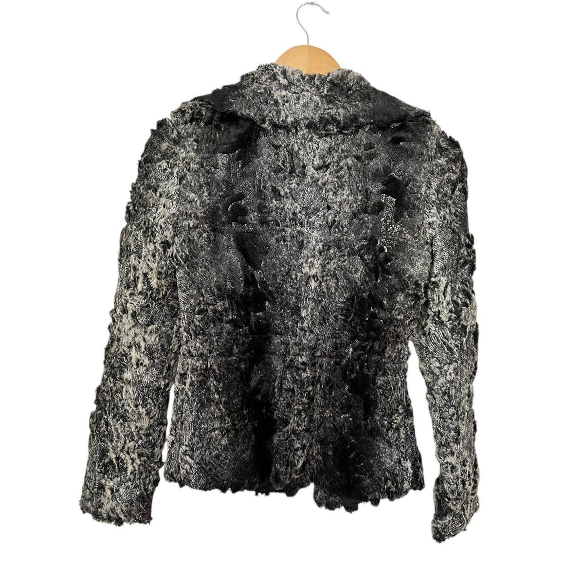 Vintage Sequins fur blazer Size S / US 4 / IT 40 - 3 Thumbnail