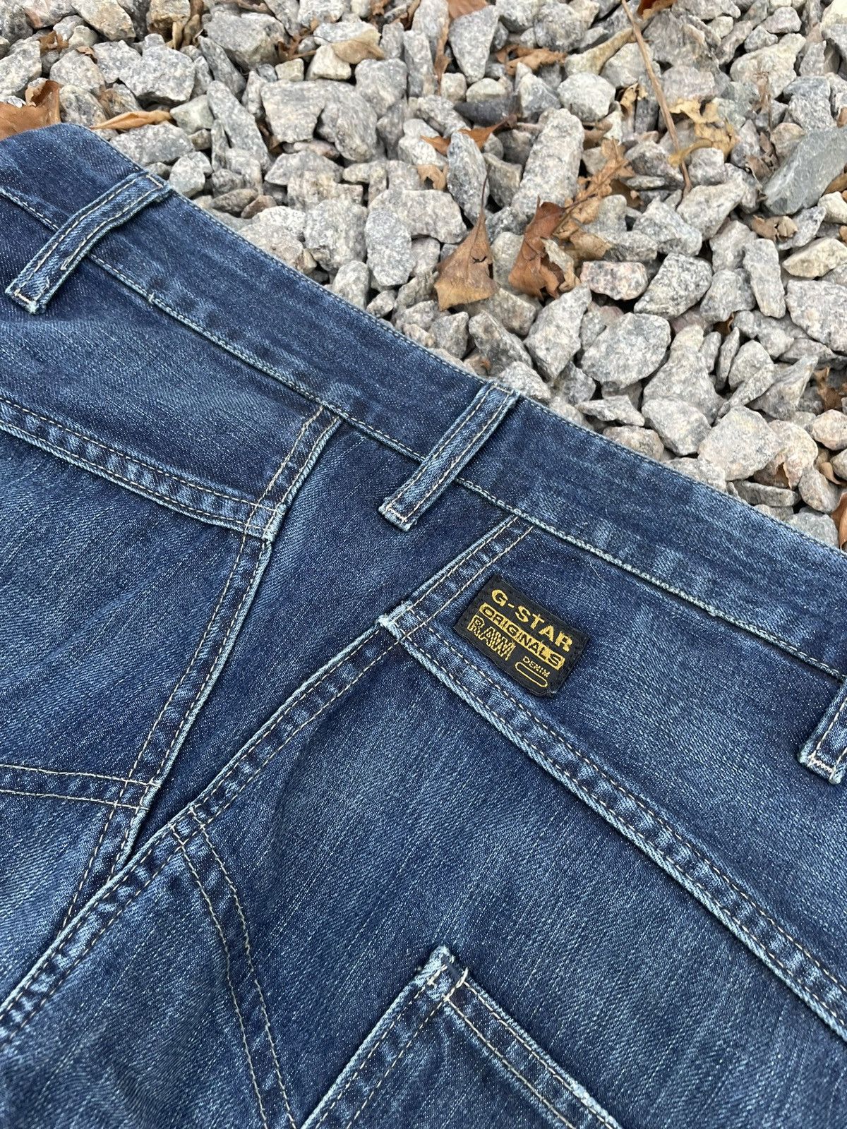 G-Star × Vintage G-Star Raw Vintage Avant Gard Jeans Y2K Rap Size US 32 / EU 48 - 9 Thumbnail