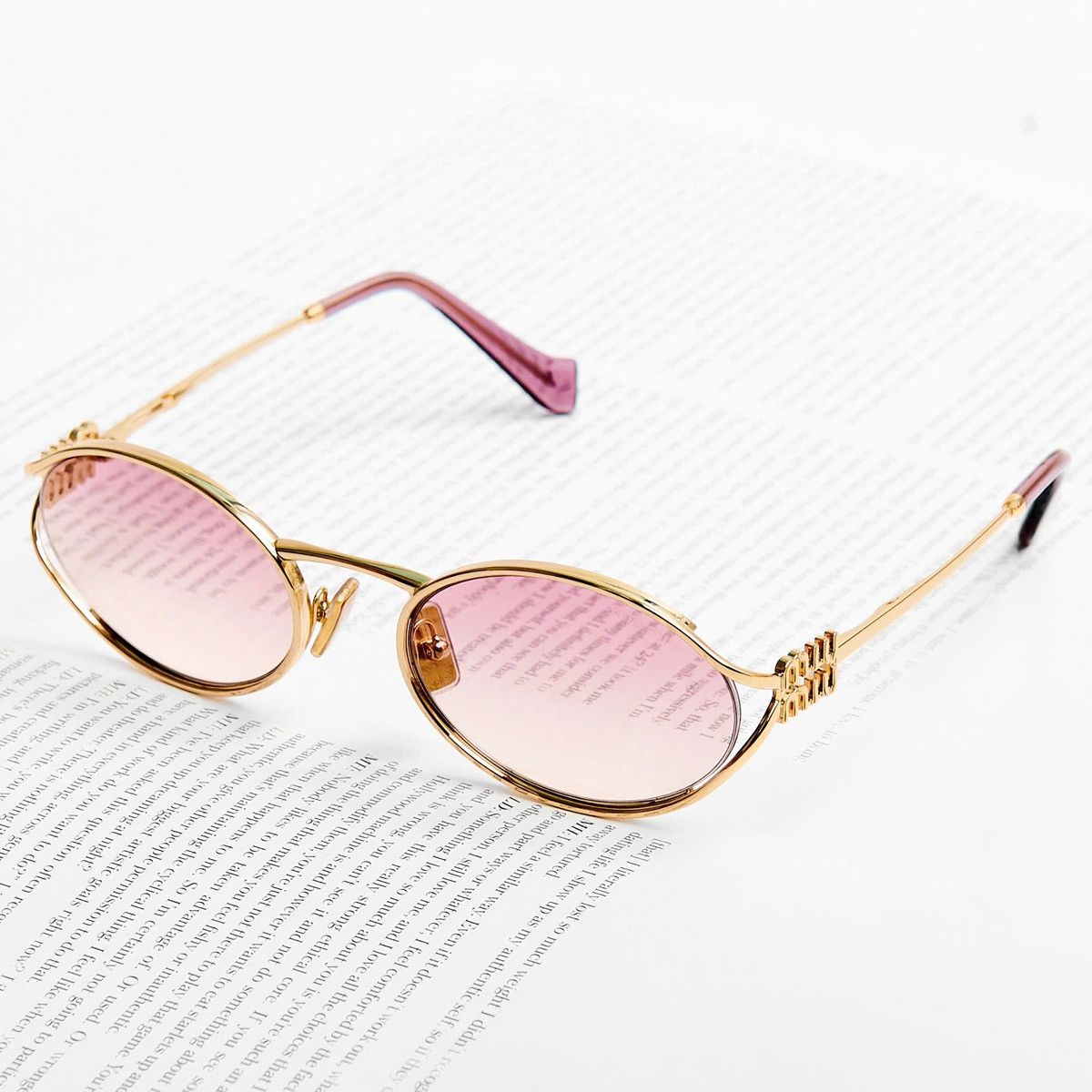 Miu Miu MIU MIU 0MU 52YS 5AK06S SUNGLASSES Size ONE SIZE - 2 Thumbnail