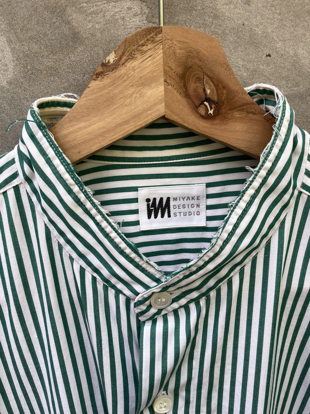 Issey Miyake Striped Design Shirt