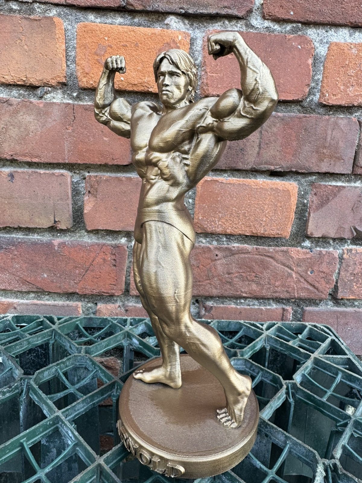 Other Gym statue Arnold Schwarzenegger 37cm Size ONE SIZE - 7 Thumbnail