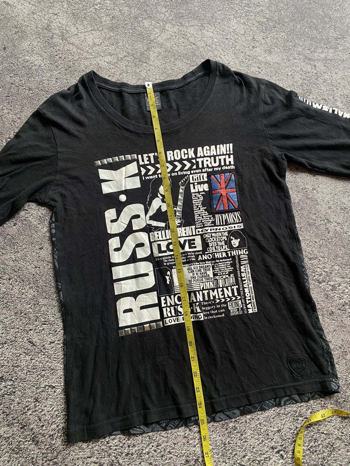 Hysteric Glamour × If Six Was Nine × Japanese Brand Y2k Russ’k “Hysteric Glamour style” ifsixwasnine longsleeve Size US M / EU 48-50 / 2 - 10 Thumbnail